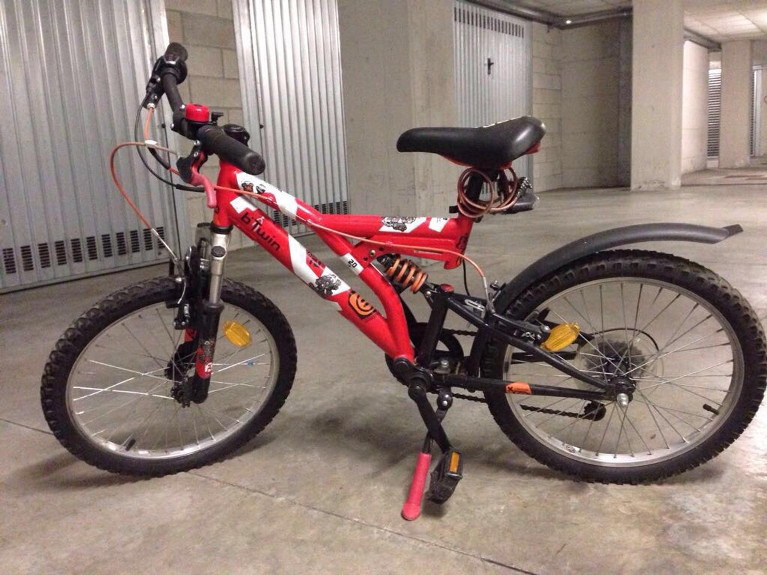 bicicletta 20 pollici bambina decathlon