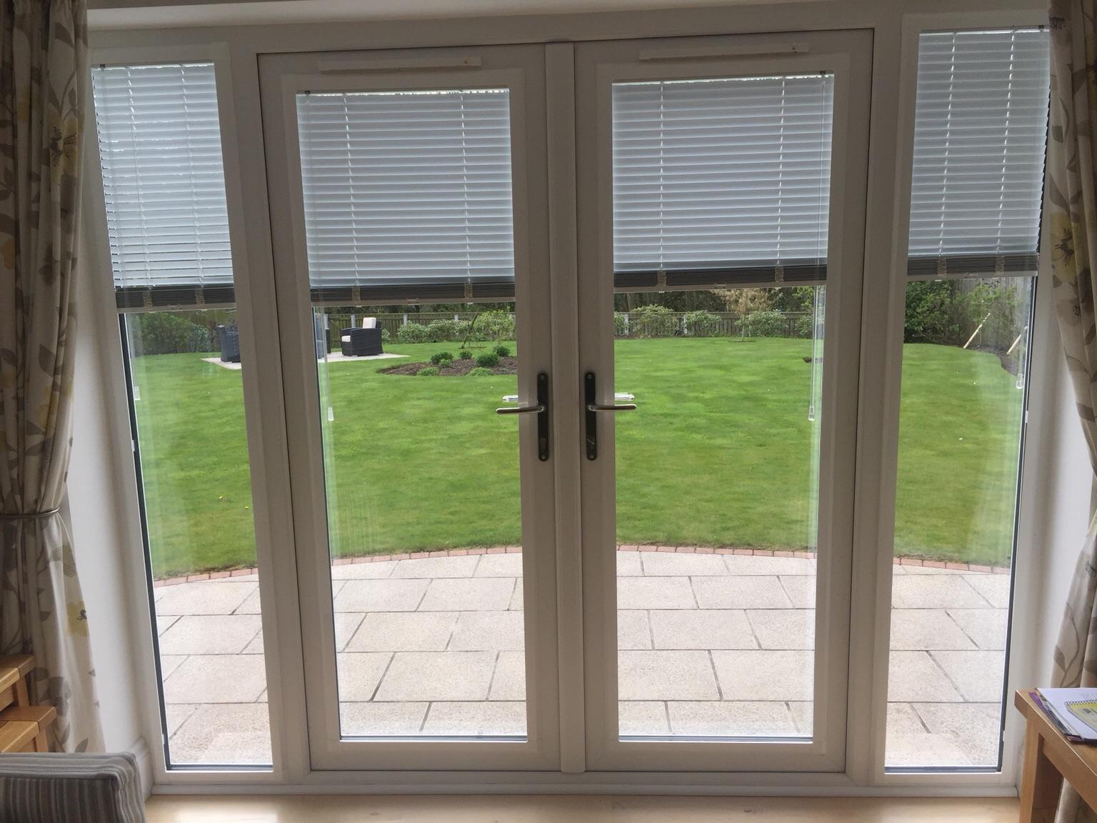 UPVC French Doors & Side Lights in Easington for £400.00