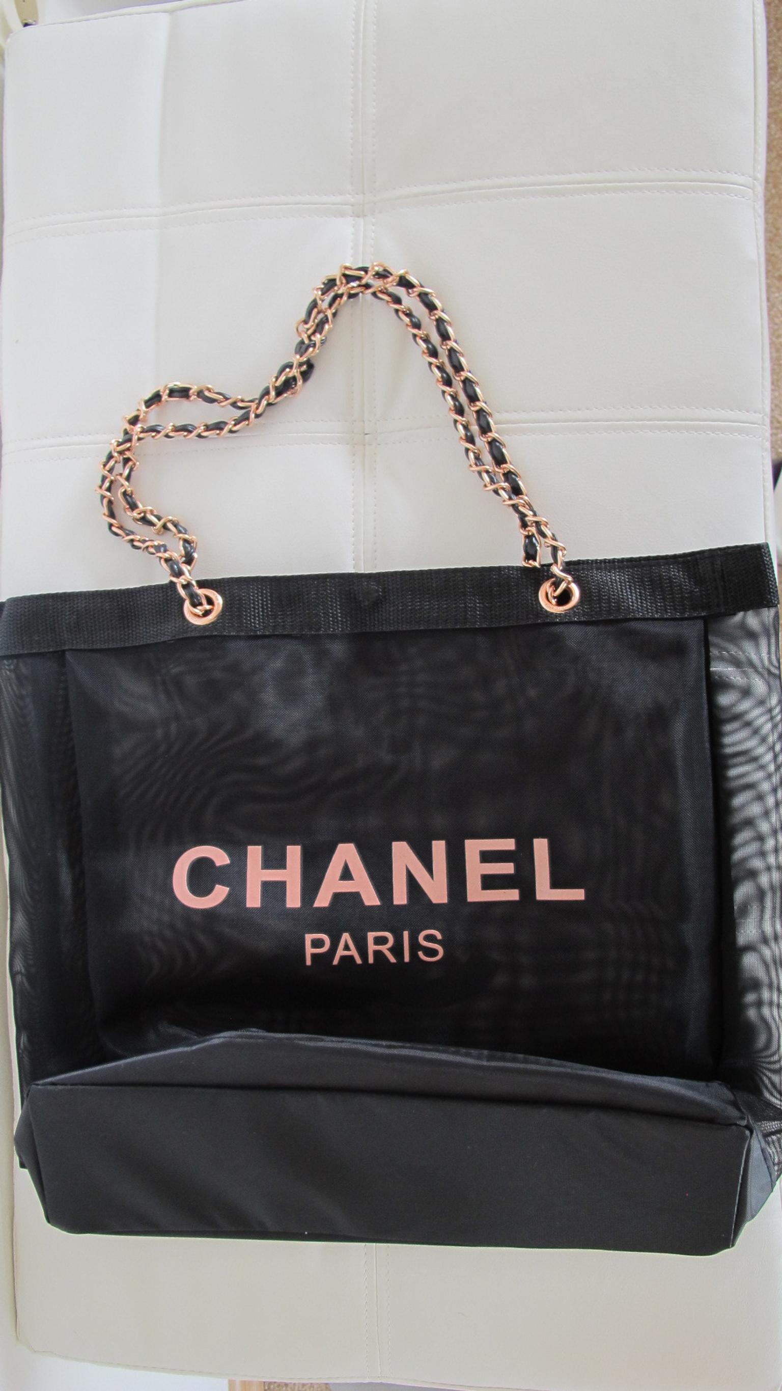 Orig ⭐️"CHANEL"⭐️ Maxi Mesh Bag VIP Gift rosé in 53639 Königswinter for