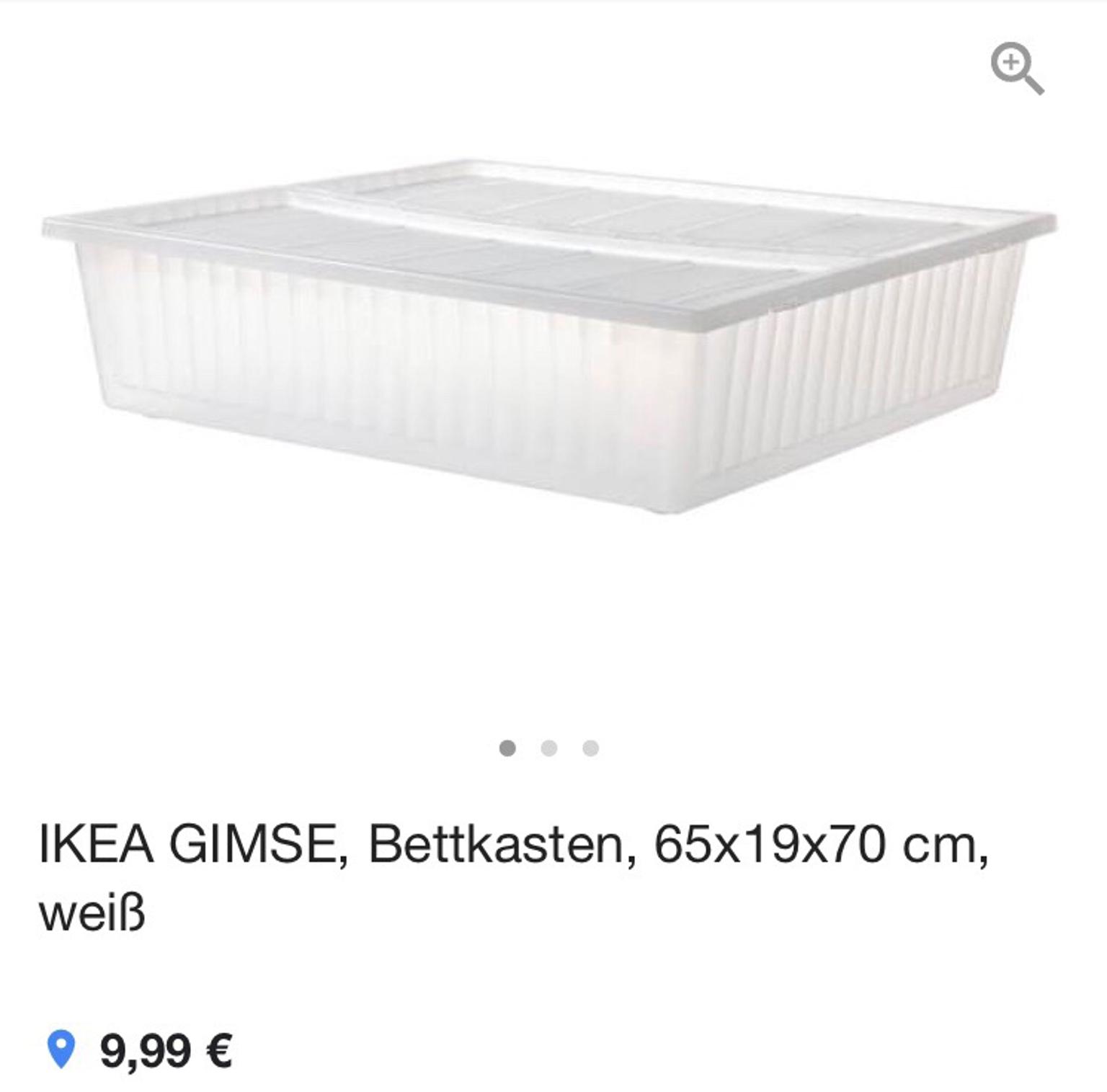 BETTKASTEN GIMSE IKEA in 69168 Wiesloch for €6.00 for sale Shpock