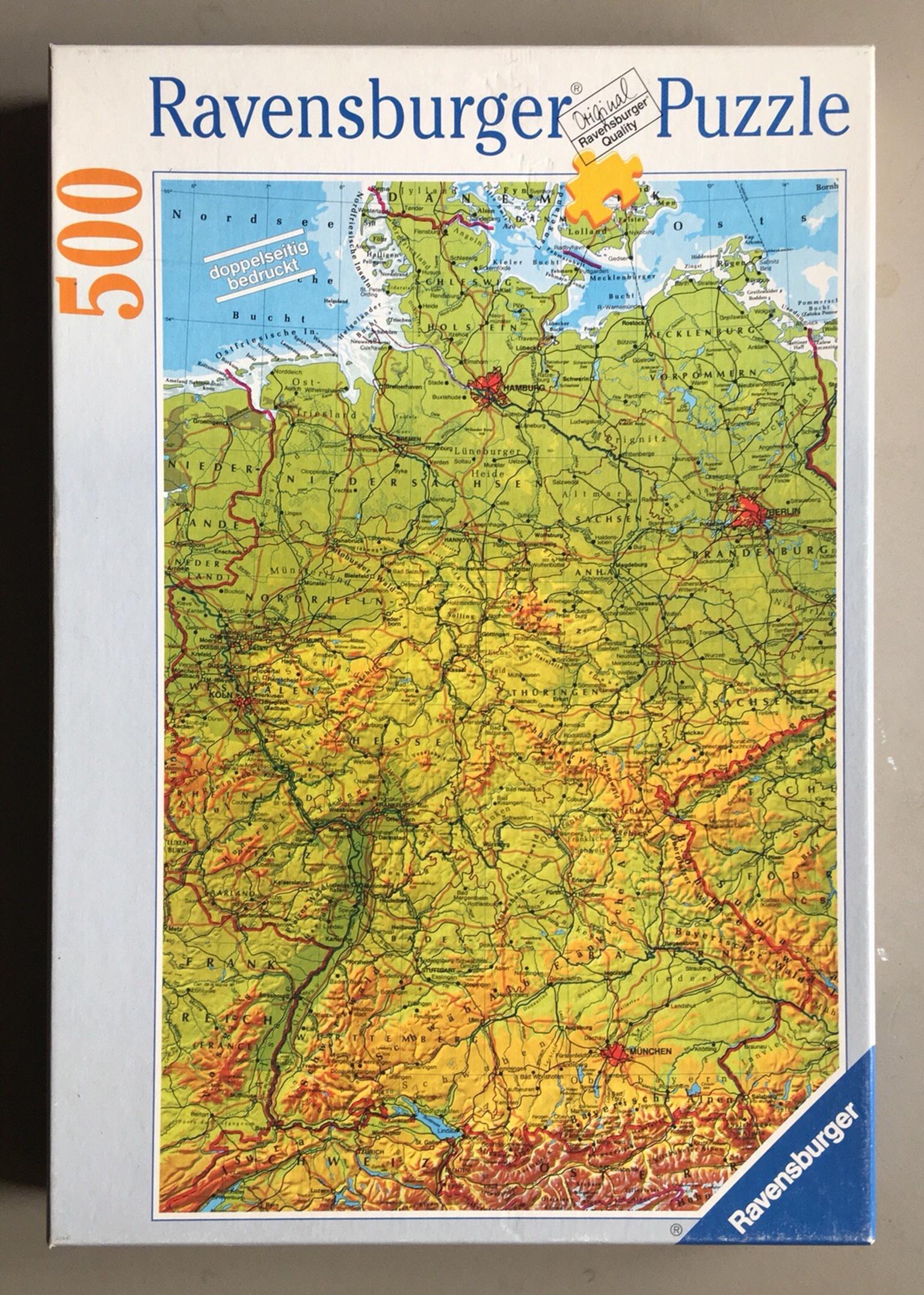 Puzzle Deutschlandkarte Ravensburger Puzzle "Deutschlandkarte" in 5020 Salzburg for €4.00 for