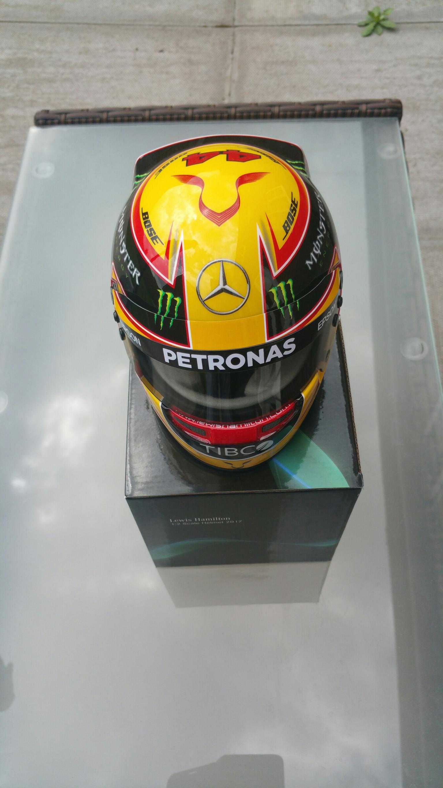 F1 formula 1 lewis hamilton 1/2 scale helmet in WS10 Walsall for £90.00