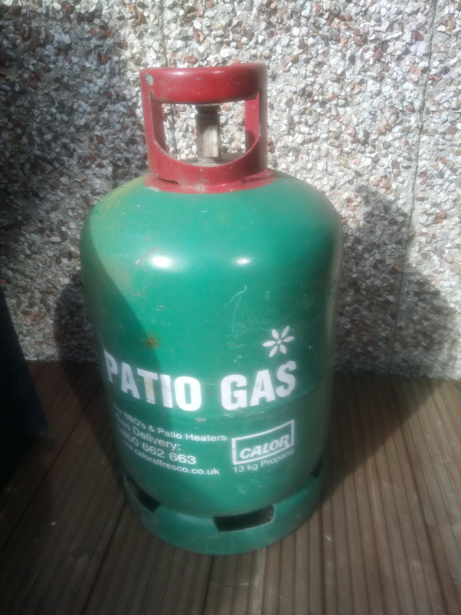 CALOR GAS BOTTLE 13KG BOTTLE FROM B&Q in Newcastle upon Tyne for £5.00
