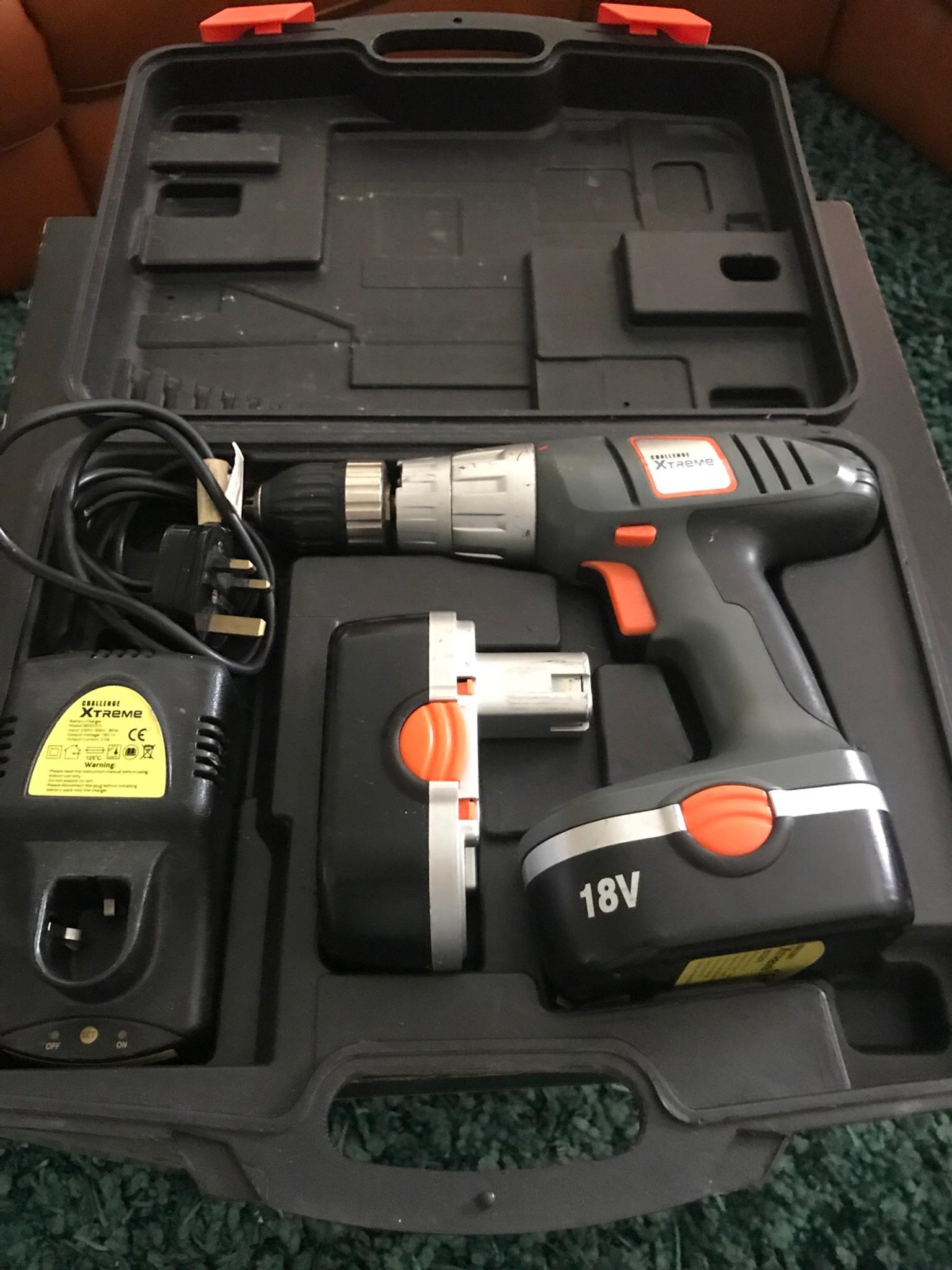 Challenge Xtreme Cordless Electric Drill 18v in E8 London for £30.00