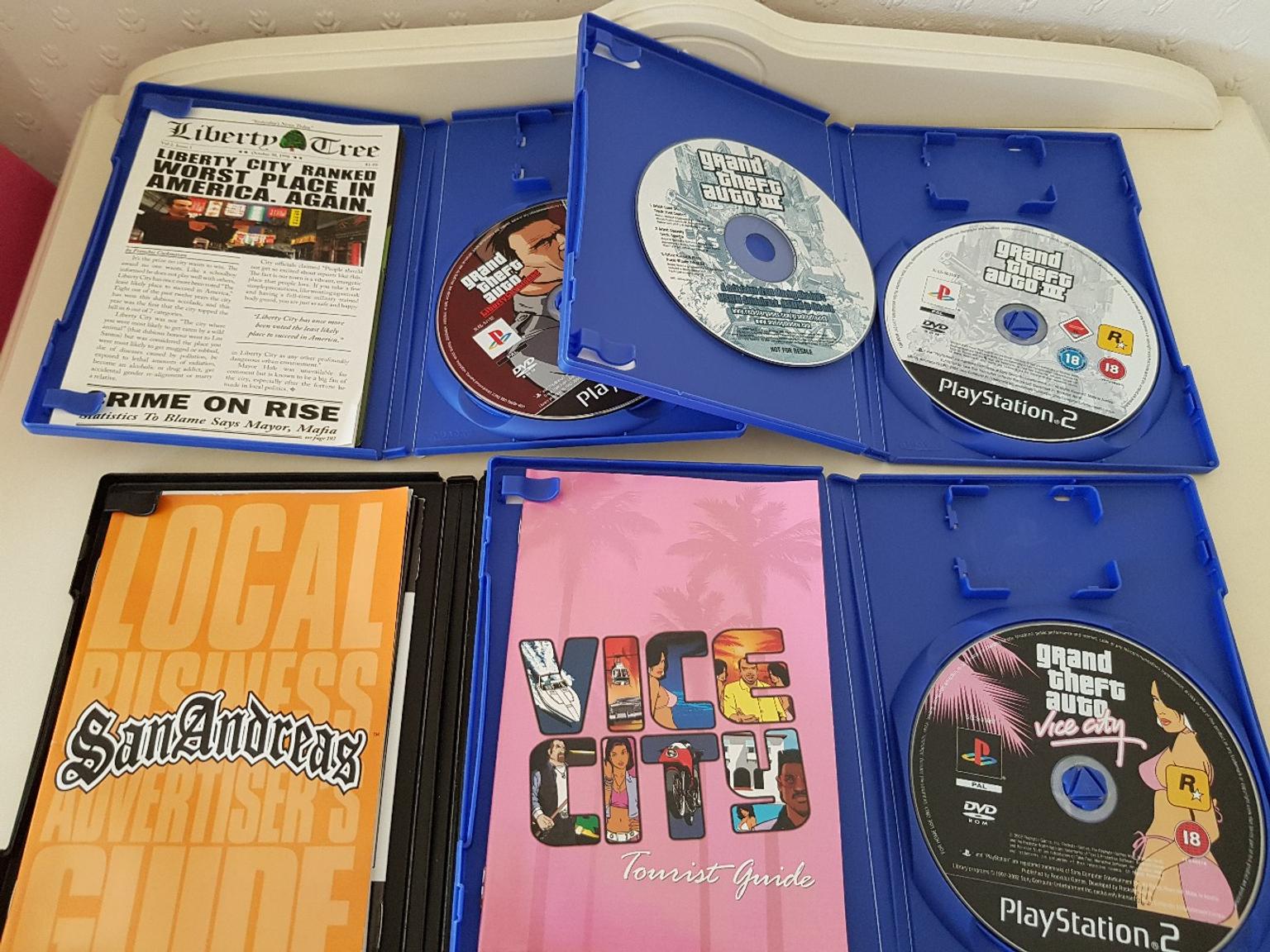 Grand Theft Auto 3 Ps2 Disc