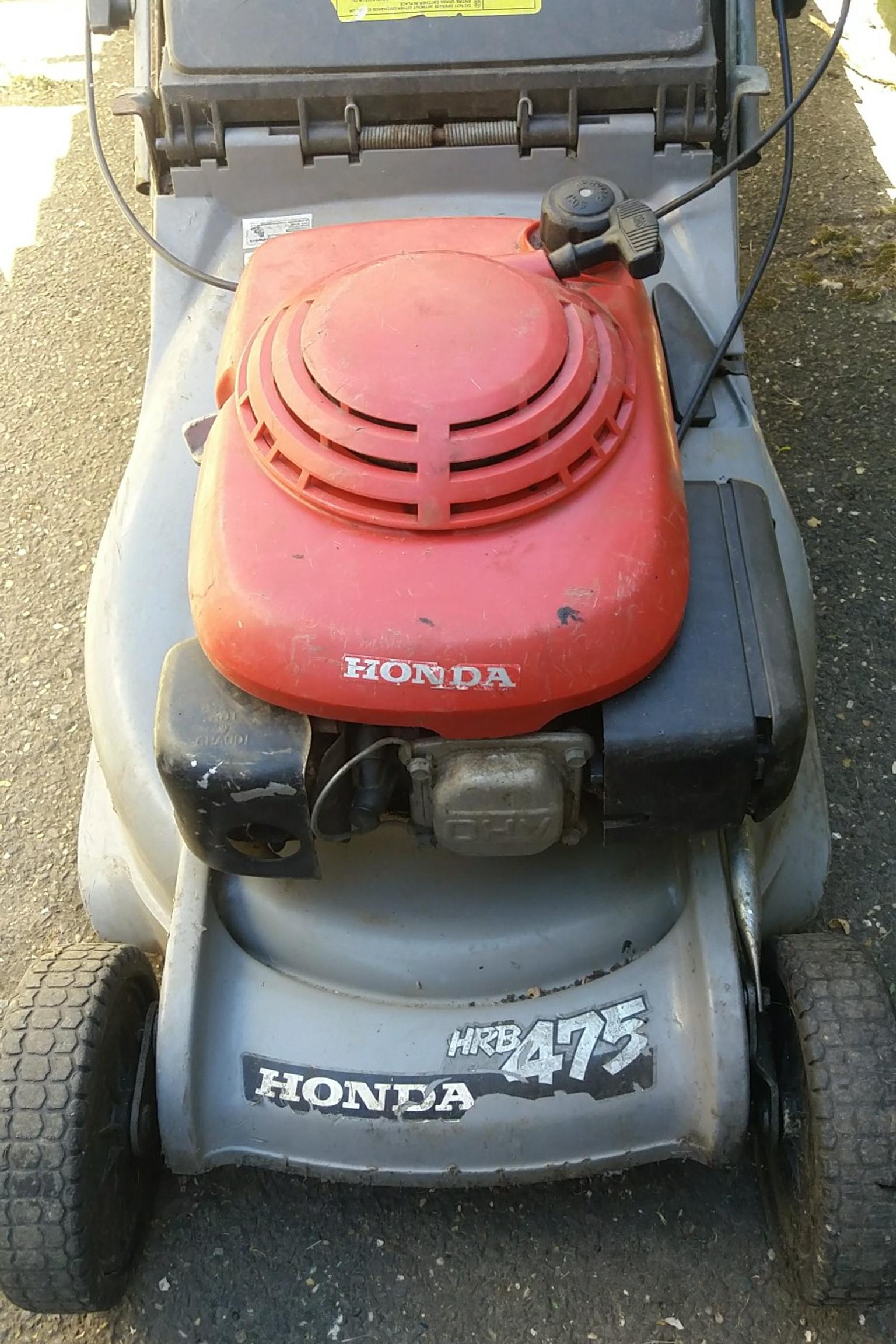Honda hrb 475 petrol mower in CM9 Maldon for £175.00 for sale Shpock