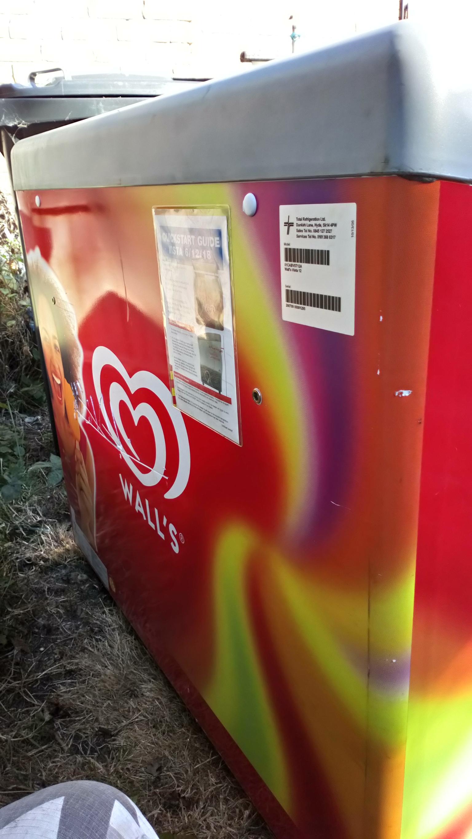 Wall Vista 12 Ice Cream Freezer with Baskets in Ashfield for £150.00