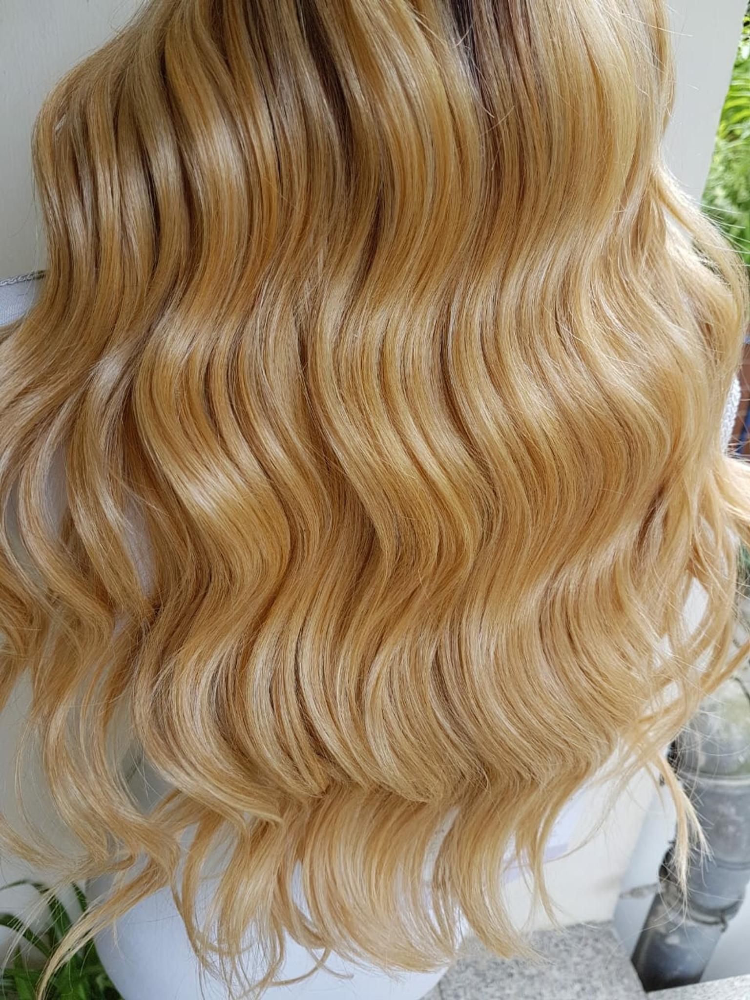 Ombre Oben Blond Unten Braun