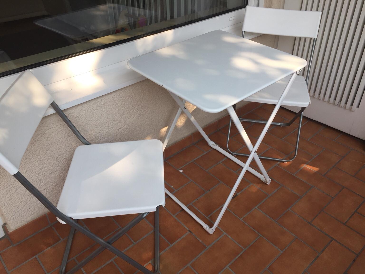 Ikea Balkonstühle Weiß
