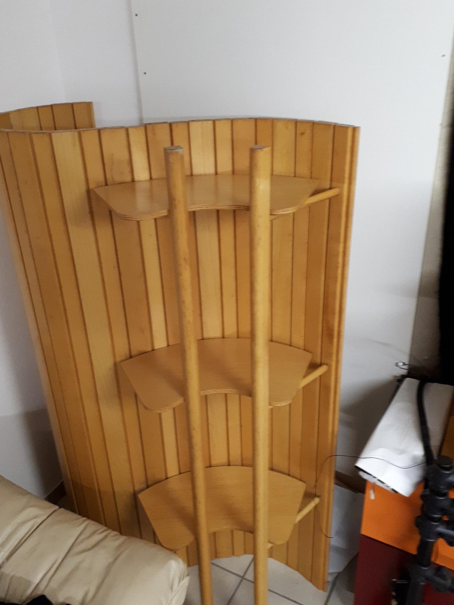 Raumteiler Regal Massivholz