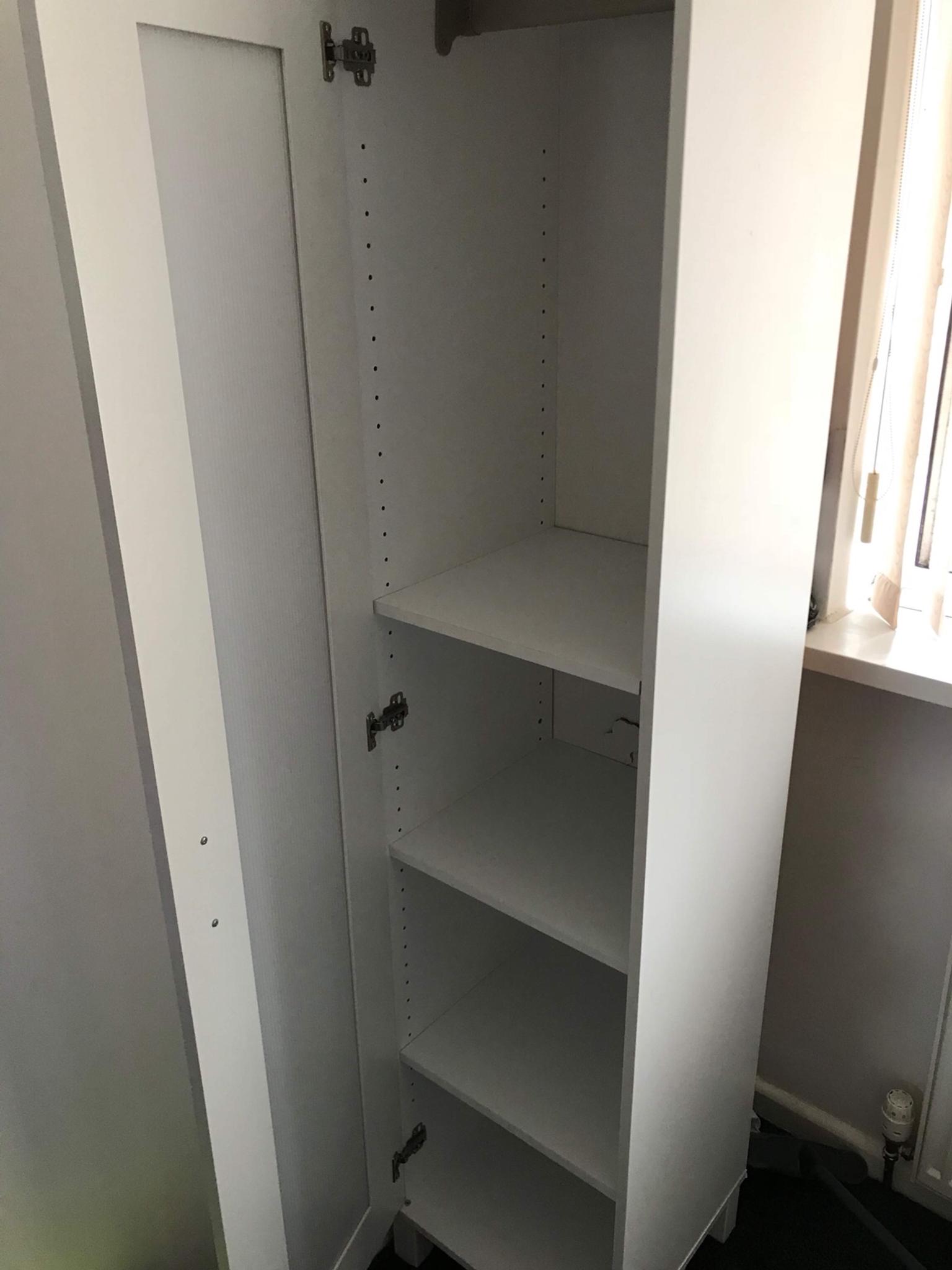 Aneboda Single Wardrobe White Wardrobe