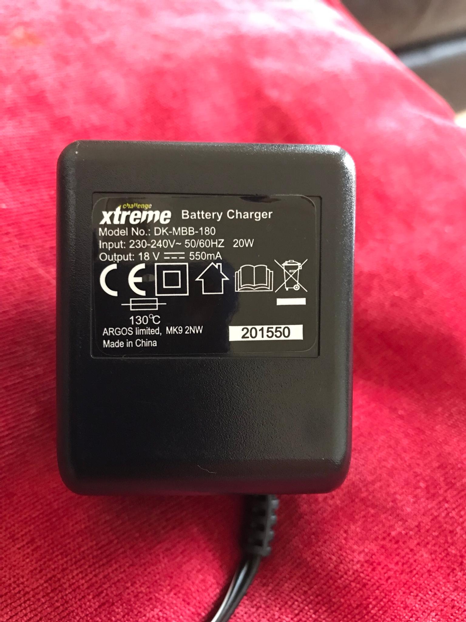 Challenge Xtreme 18v NiCd Battery & Charger in B90 Solihull for £4.00