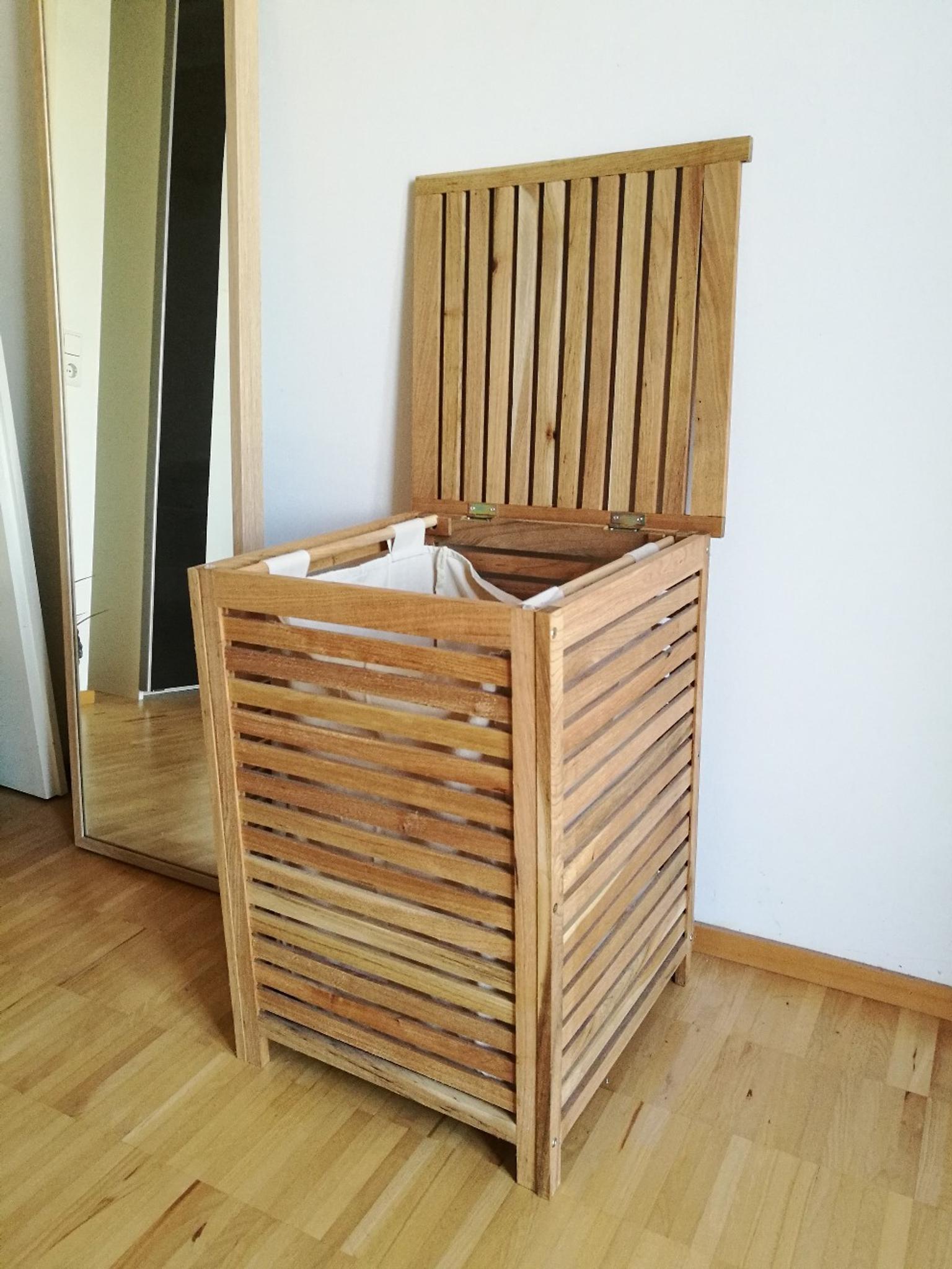 Wäschebox Wäschekorb Holz Groß ikea Molger in 6850 Dornbirn for €20.00