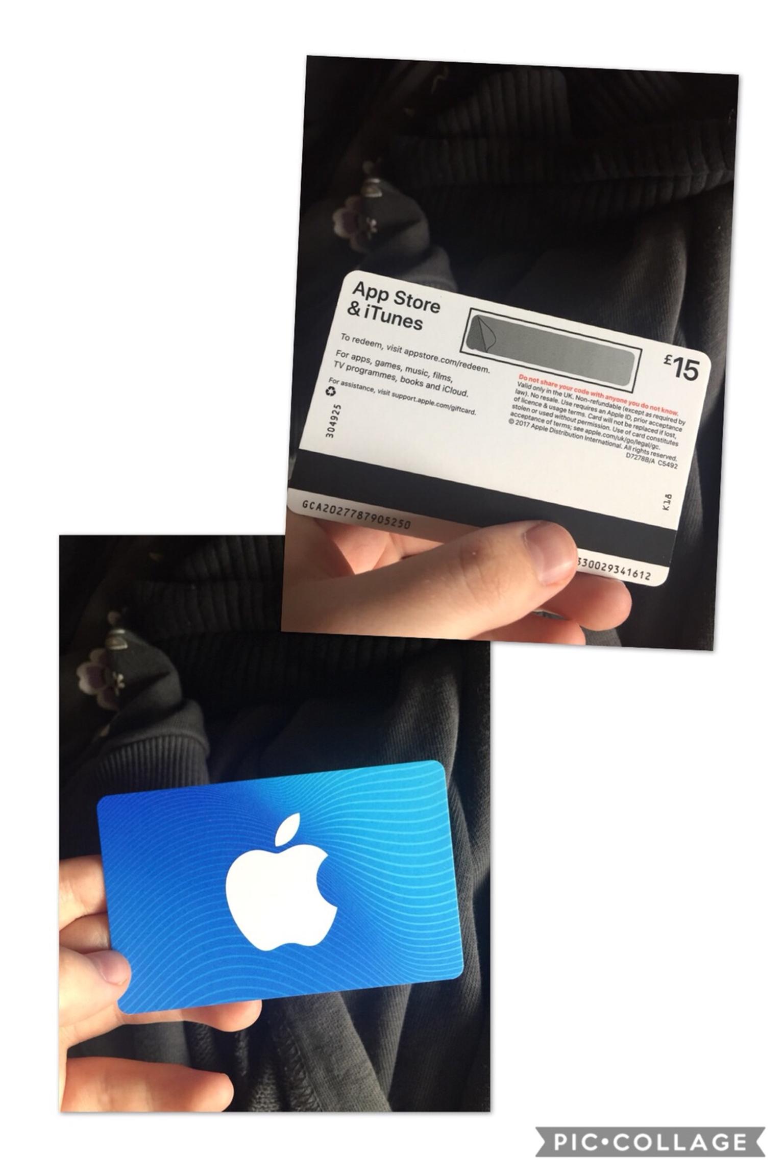 £15 iTunes & App Store gift card in Salford for £10.00 for
