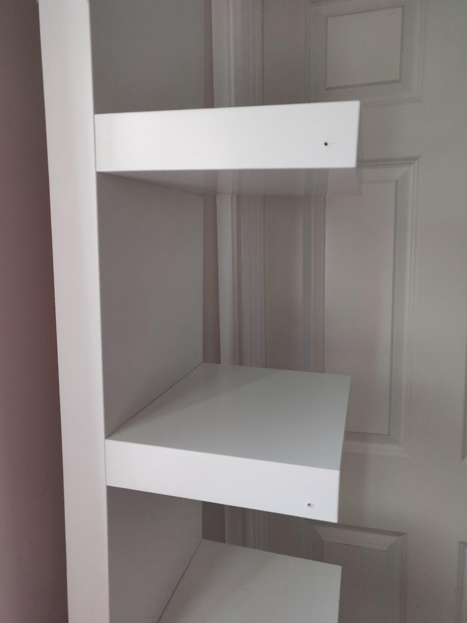 White ikea lack wall shelf unit 30 x 190cm. in CT11 for £15.00