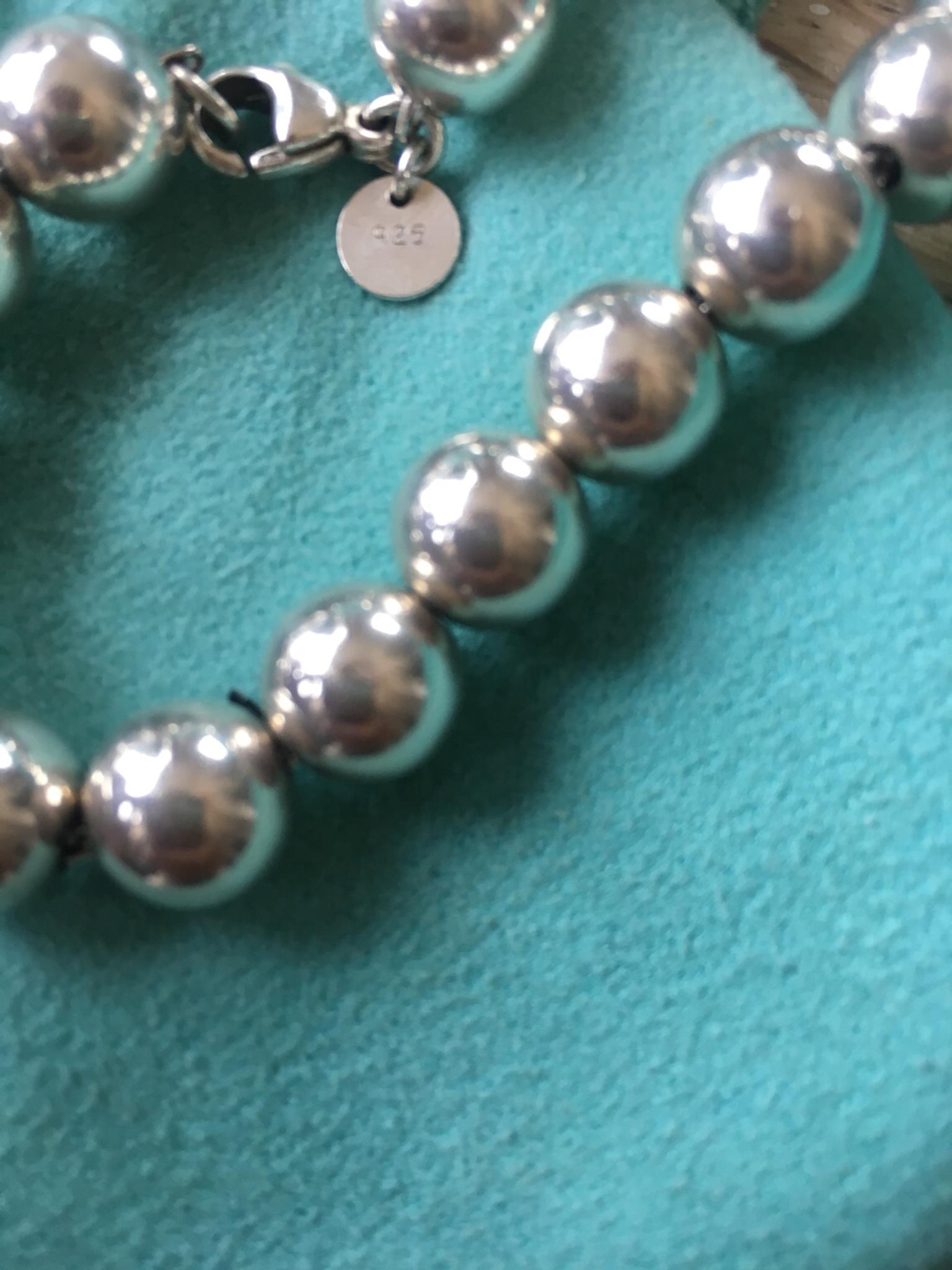 Tiffany bead necklace and bracelet set in Great Yarmouth for £175.00