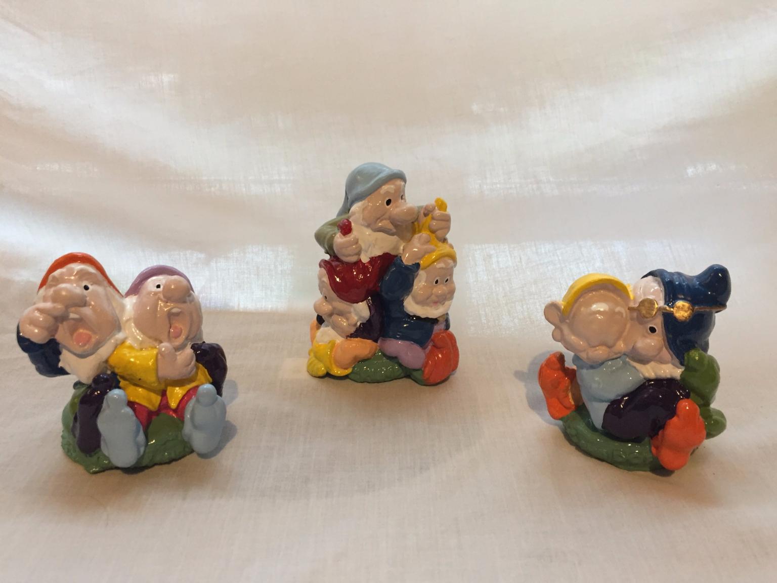 Seven Dwarfs Concrete Garden Gnomes/Ornaments in B17 Birmingham for £10