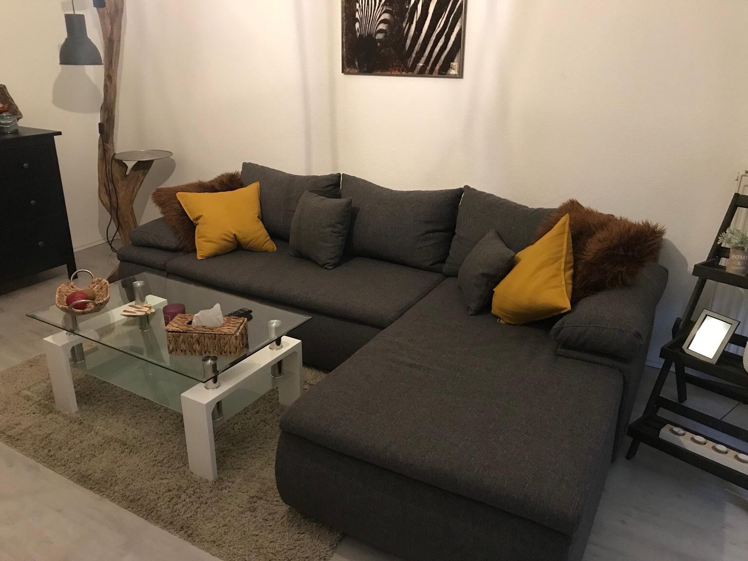 Ledersofa Mit Schlaffunktion Und Bettkasten