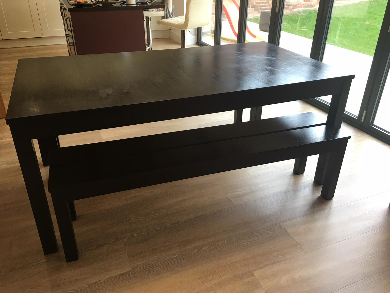 Get Ikea Black Brown Dining Table Pics