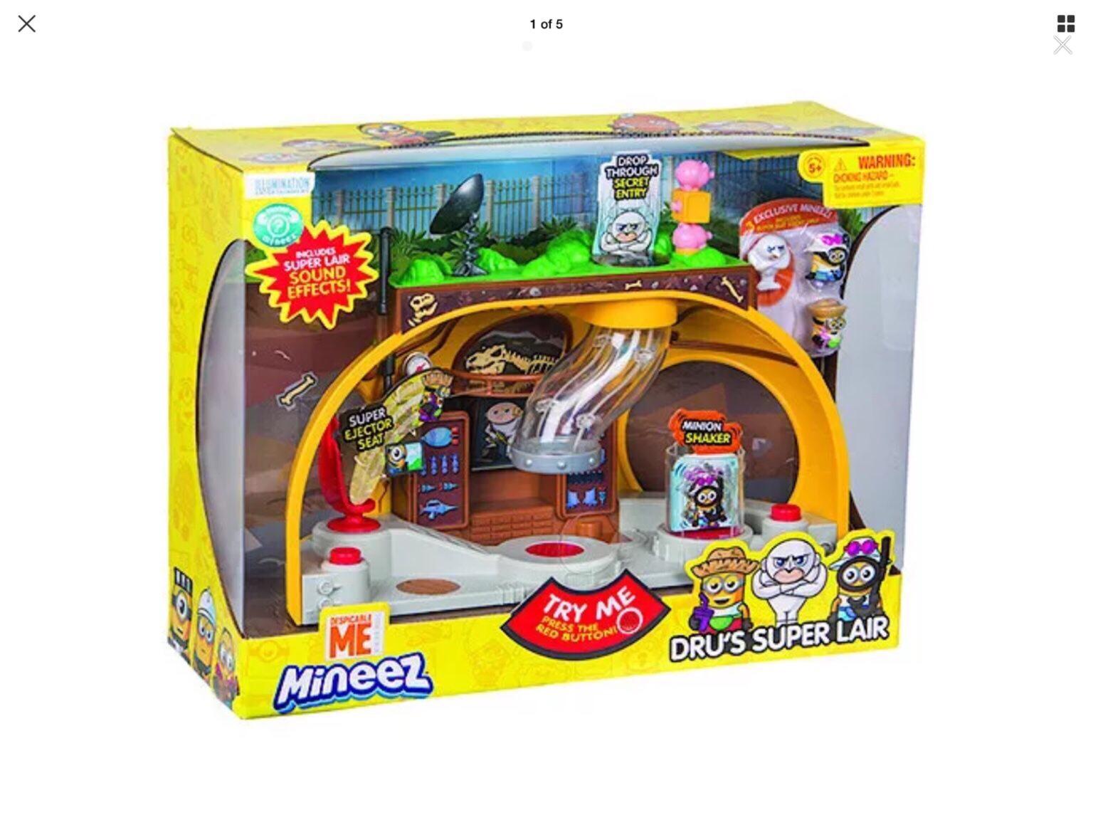 Minions Mineez Dru's Super Lair playset Toys in M19 Stockport for £17.