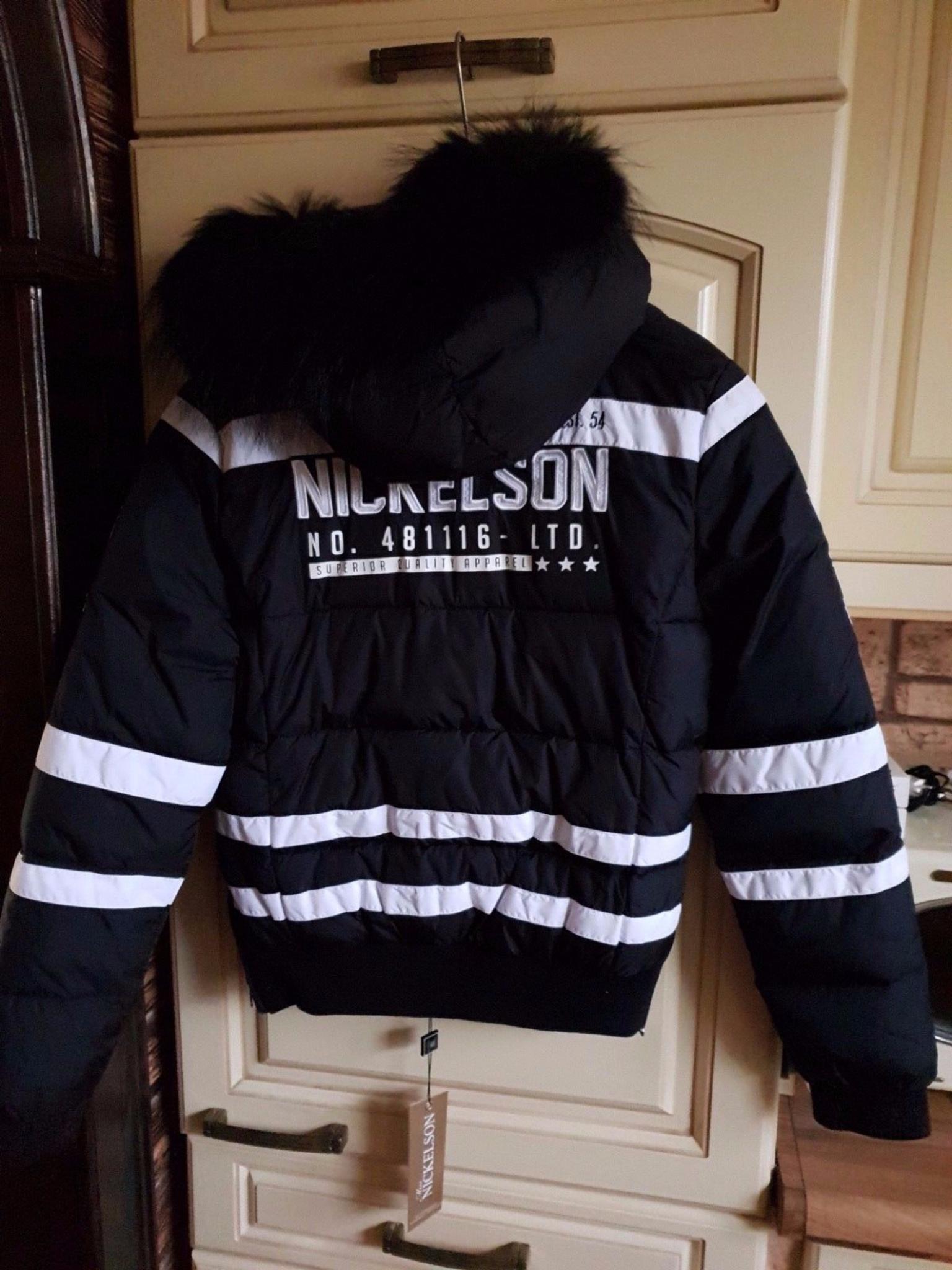 Nickelson damen Jacke mit Pelzkragen M neu in 6831AB Arnhem for €80.00