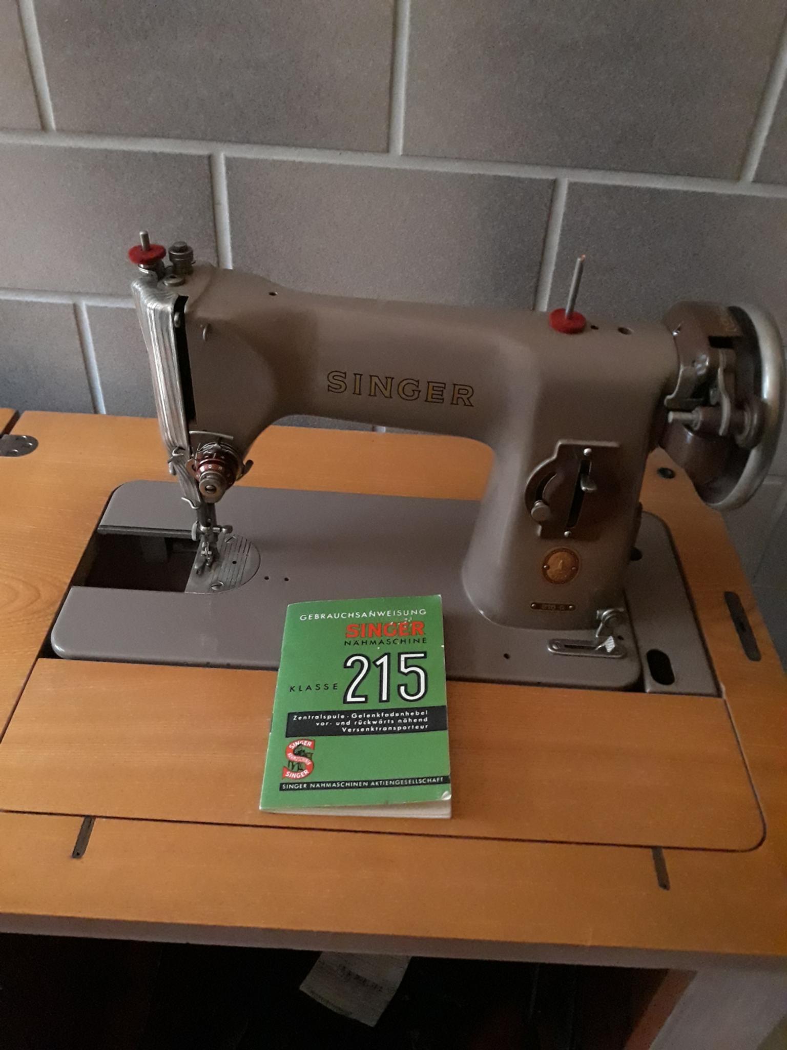Singer Nähmaschine 215 G Baujahr 1954 in 47137 Duisburg für 55,00 € zum