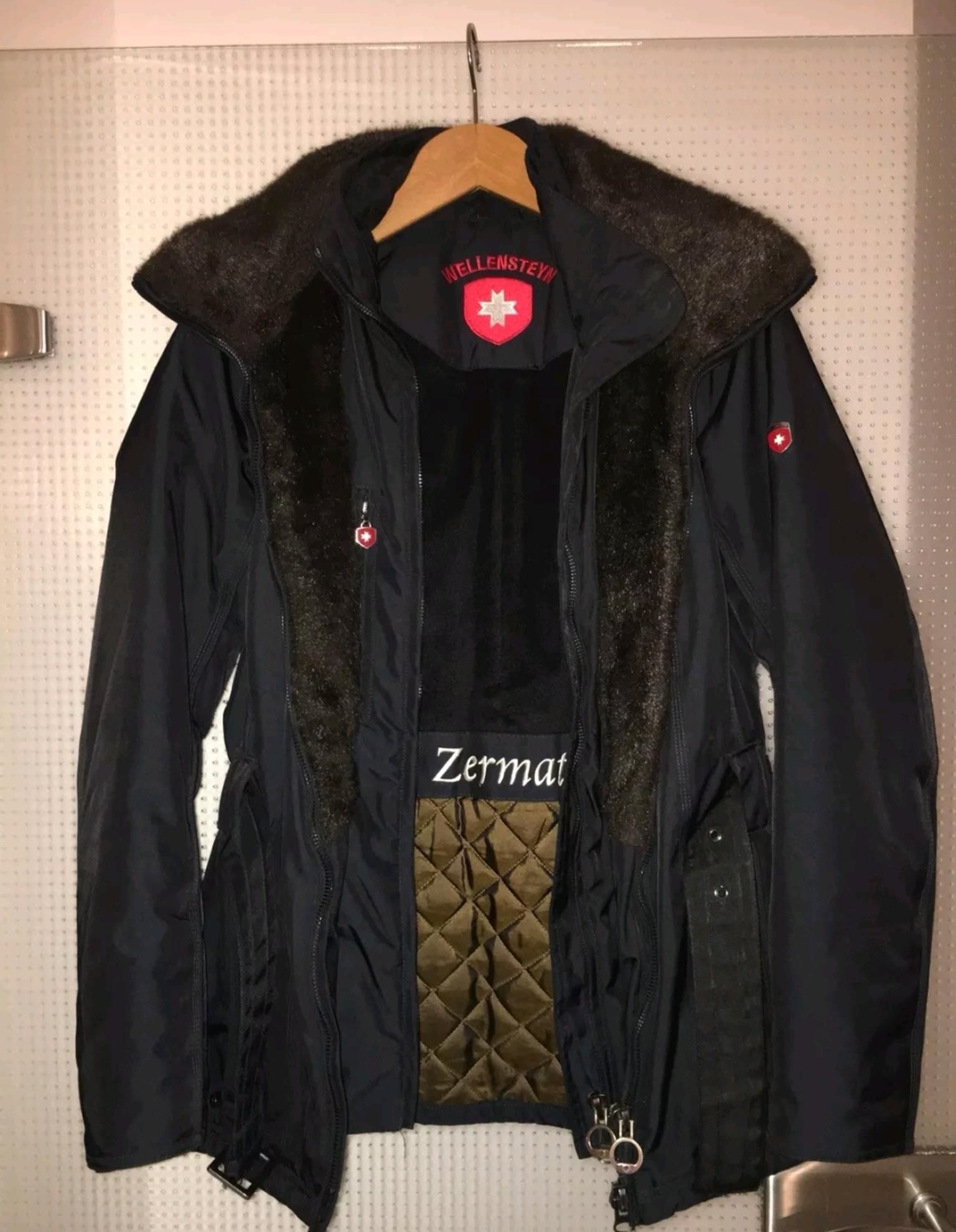 Schwarze Wellensteyn Jacke Zermatt kurz XS