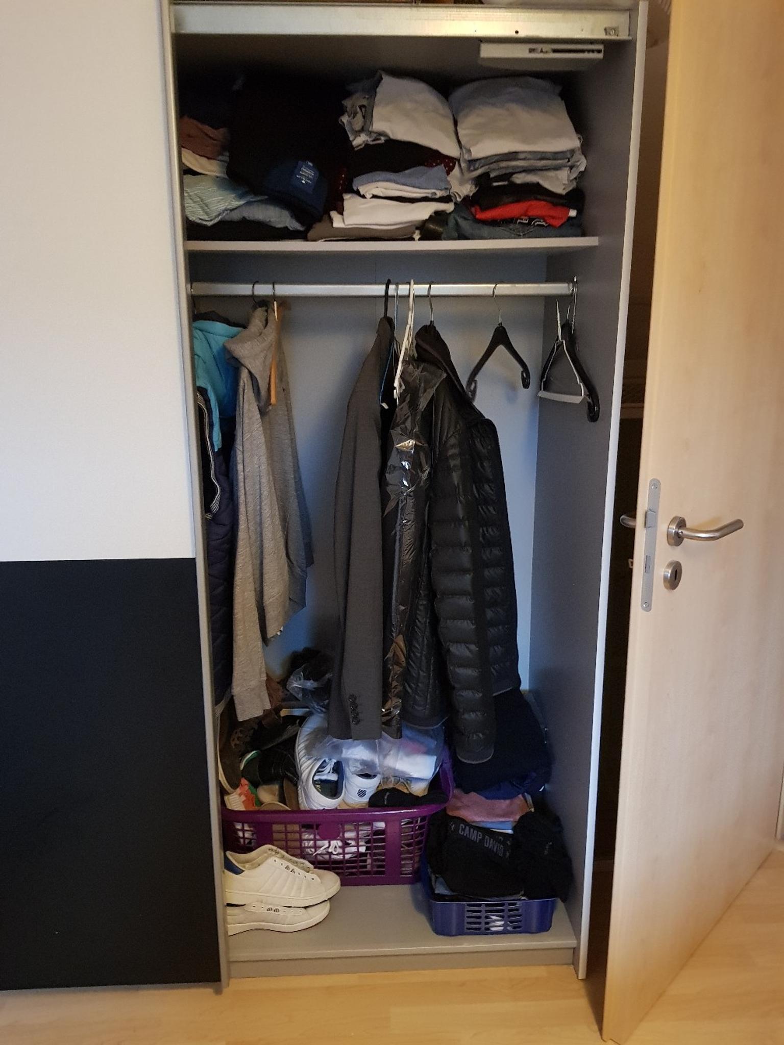 Kleiderschrank Schwarz Poco The Cool Designs