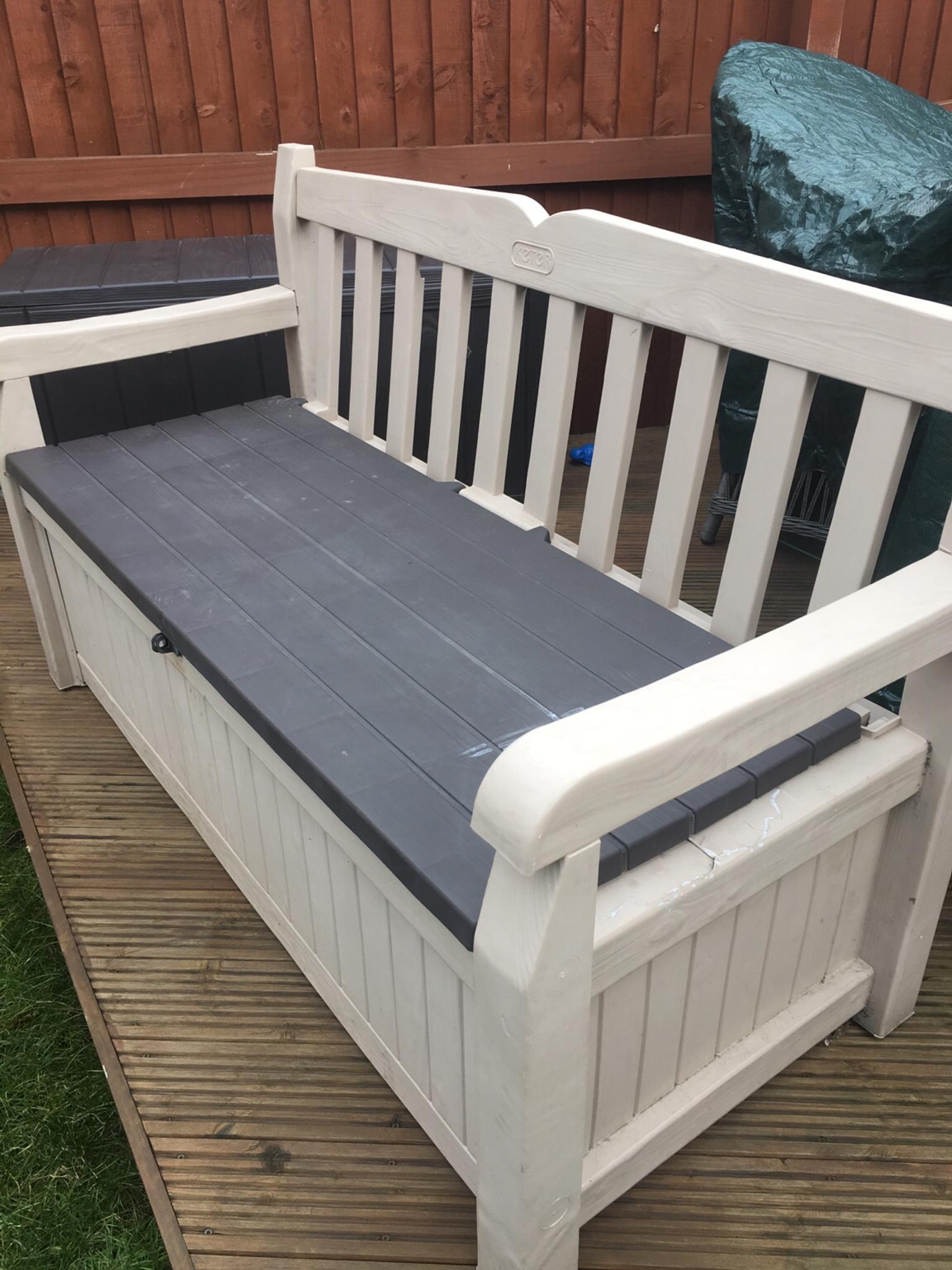 Keter Eden Plastic Garden Storage Bench in Rotherham for £20.00 for