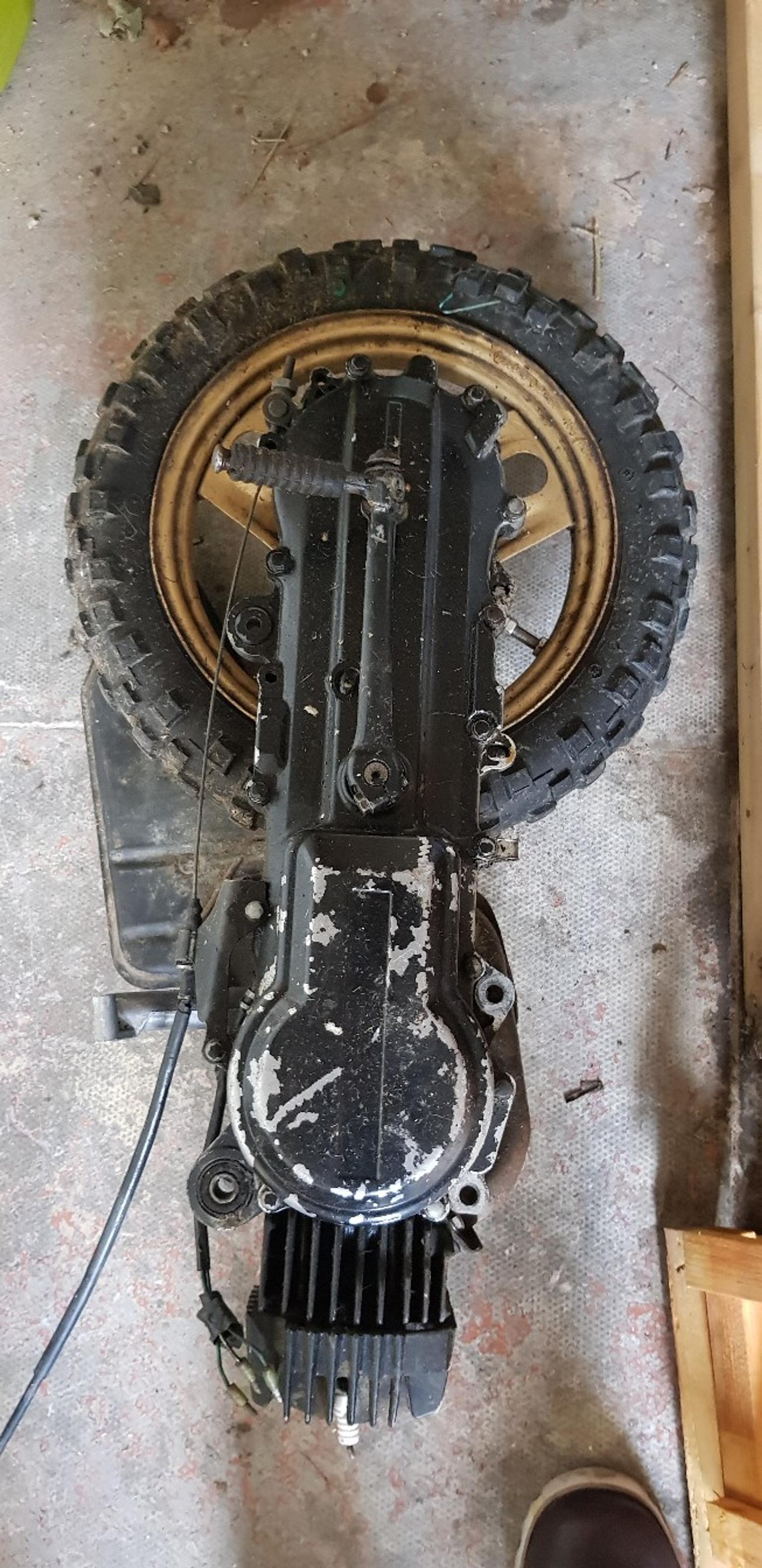 Honda qr50 engine back wheel spares qr 50 in WS10 Walsall for £75.00