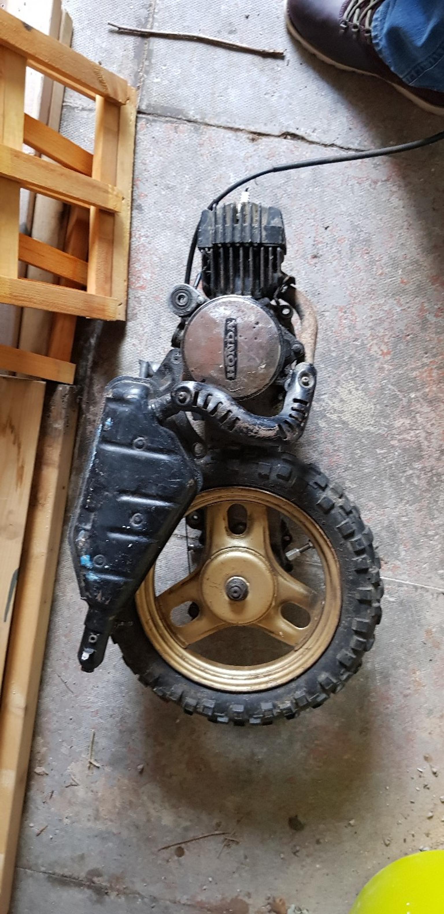 Honda qr50 engine back wheel spares qr 50 in WS10 Walsall for £75.00
