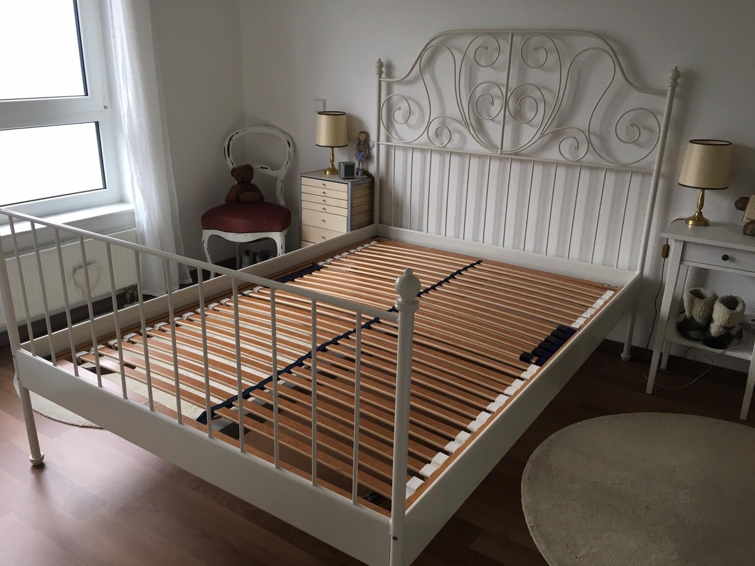 Ikea Bett 140x200 Metall