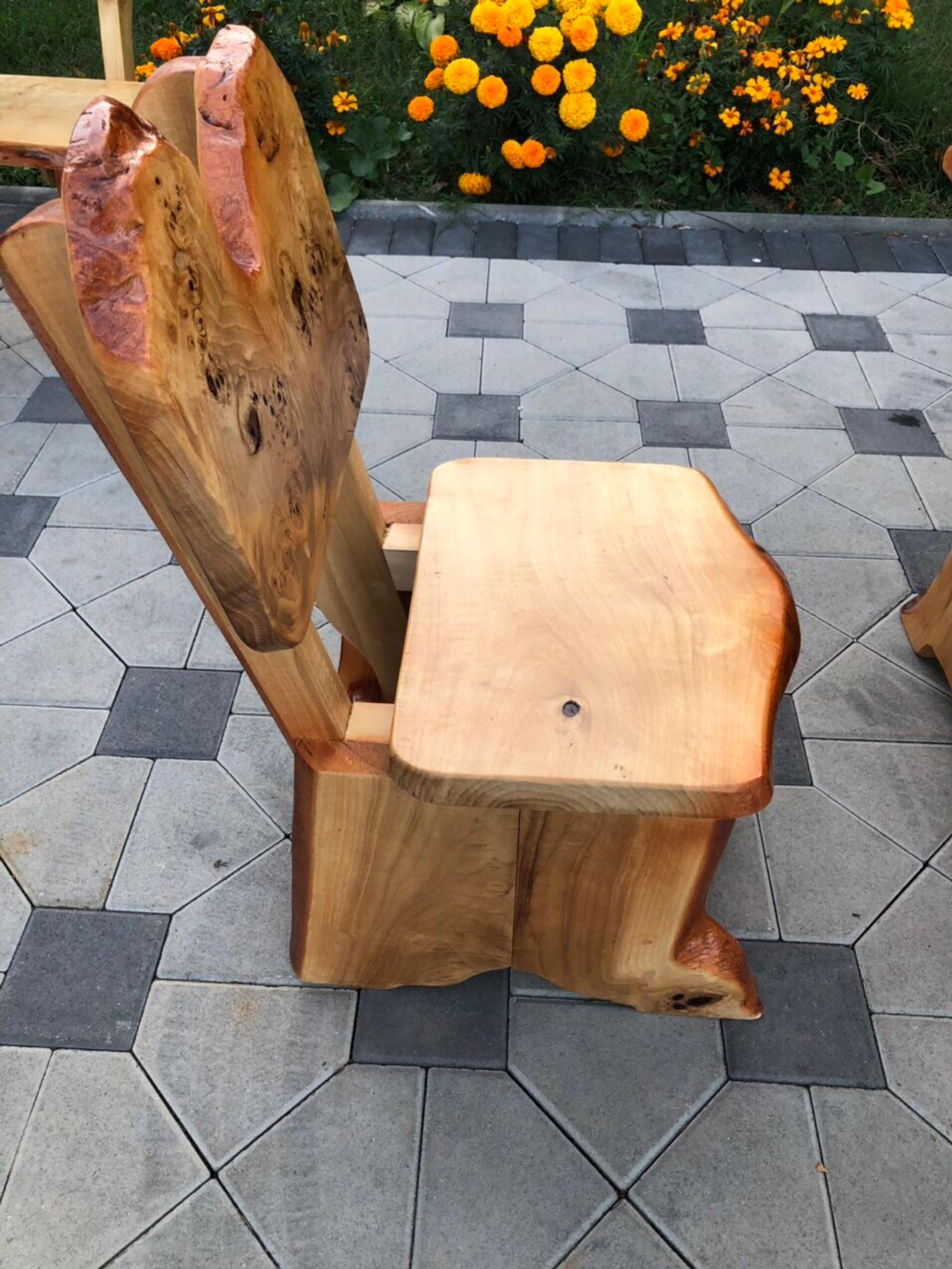 Holzgarnitur Massivholz Gartenmöbel in 74080 Heilbronn für 950,00 € zum
