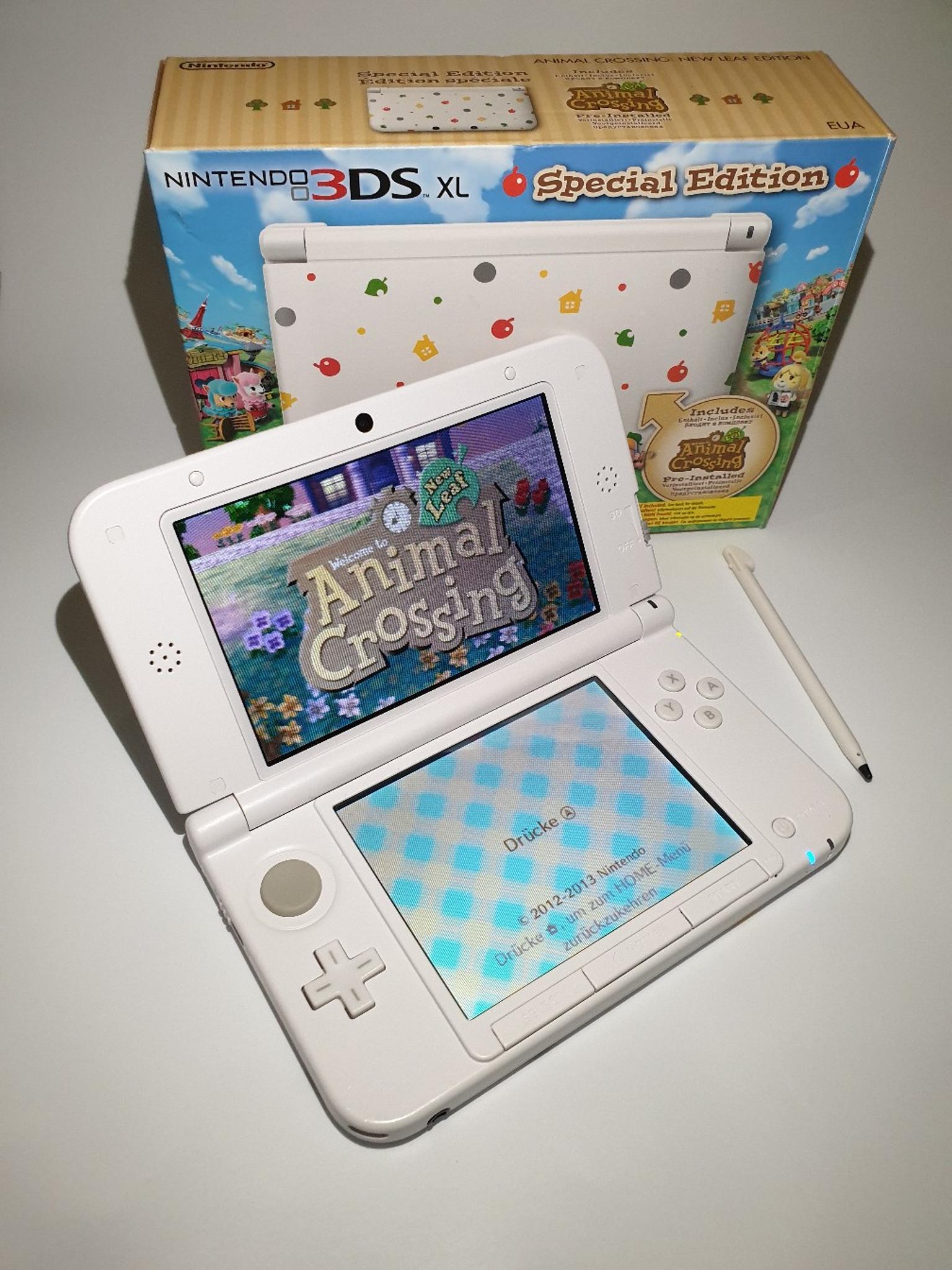 Nintendo 3ds XL Animal Crossing New Leaf in 63549 Ronneburg für 160,00