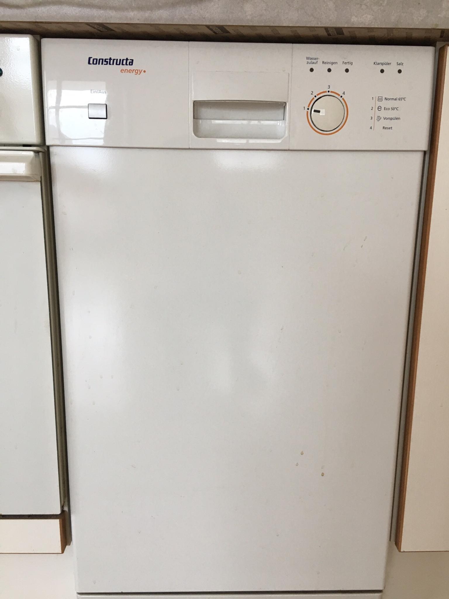 Constructa Geschirrspüler Reset