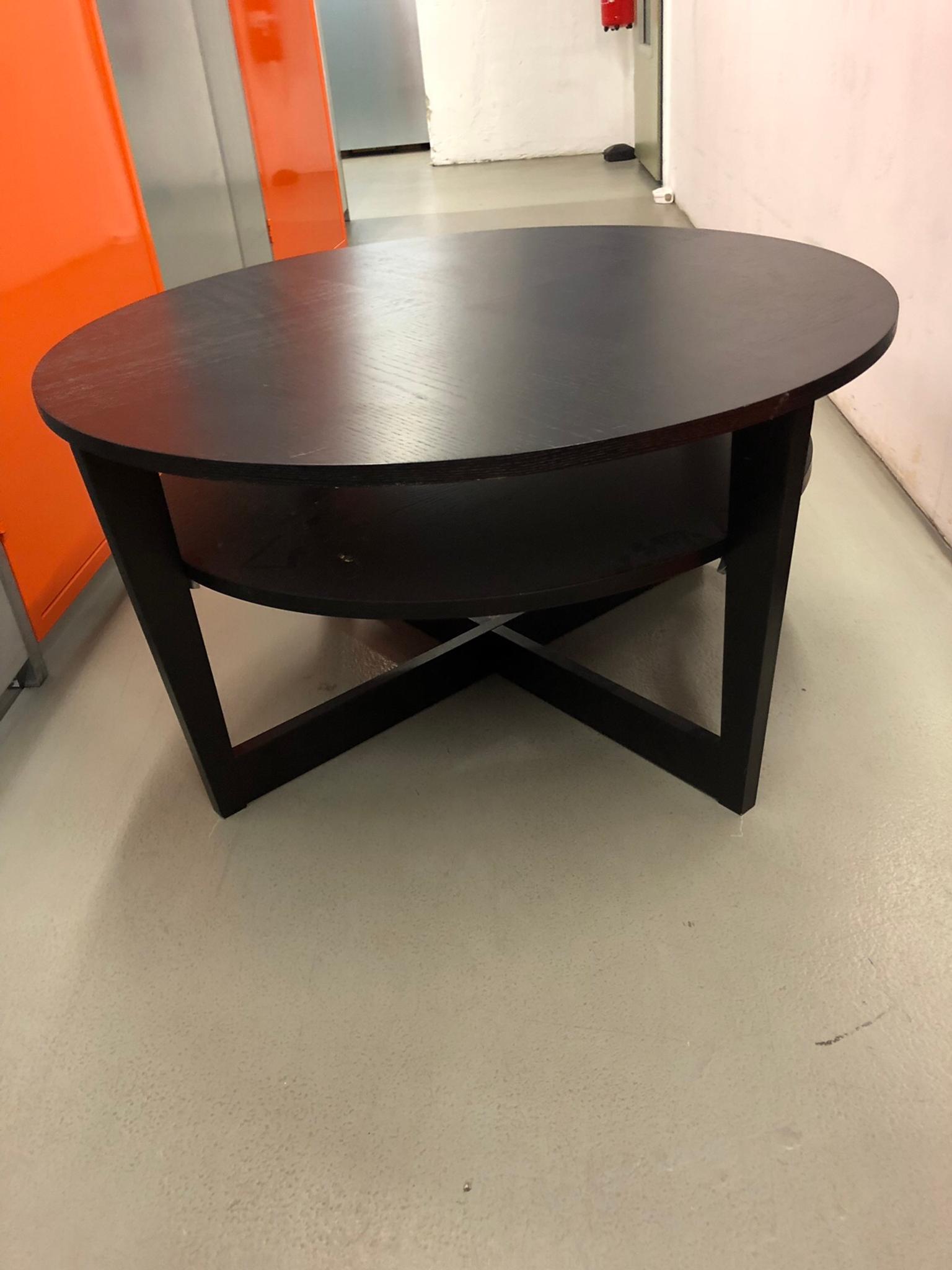 Ikea Couchtisch Schwarz Rund