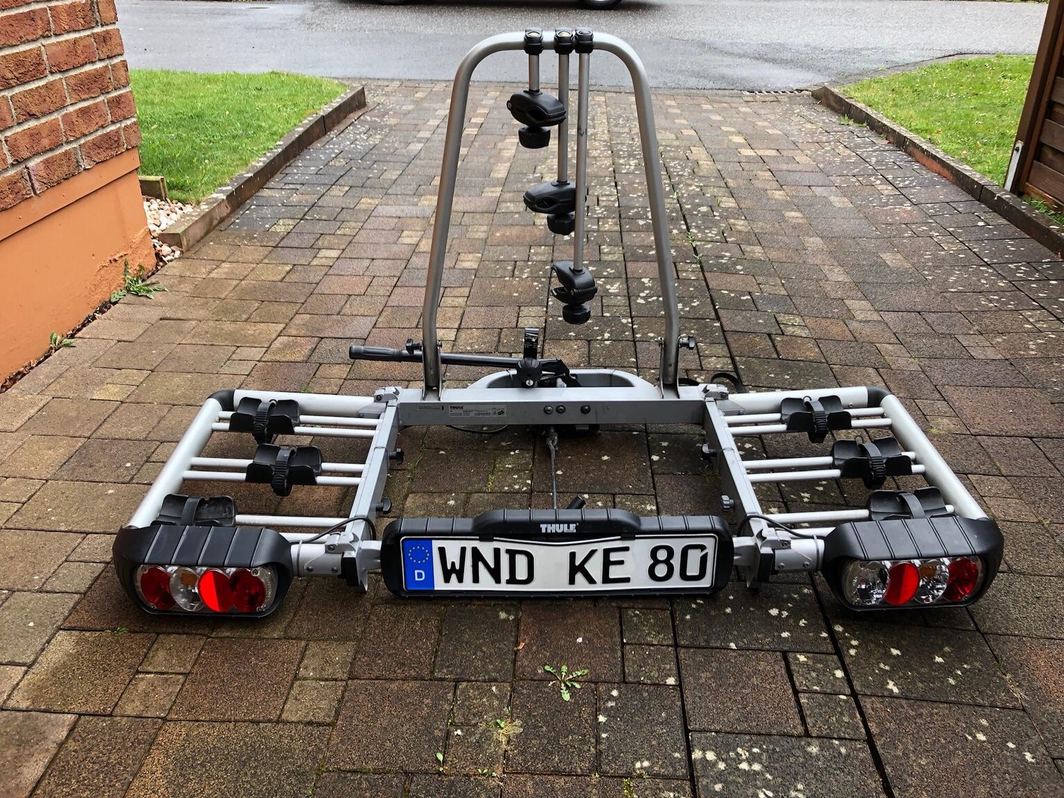 Thule Fahrradträger Für Anhängerkupplung 3 Fahrräder