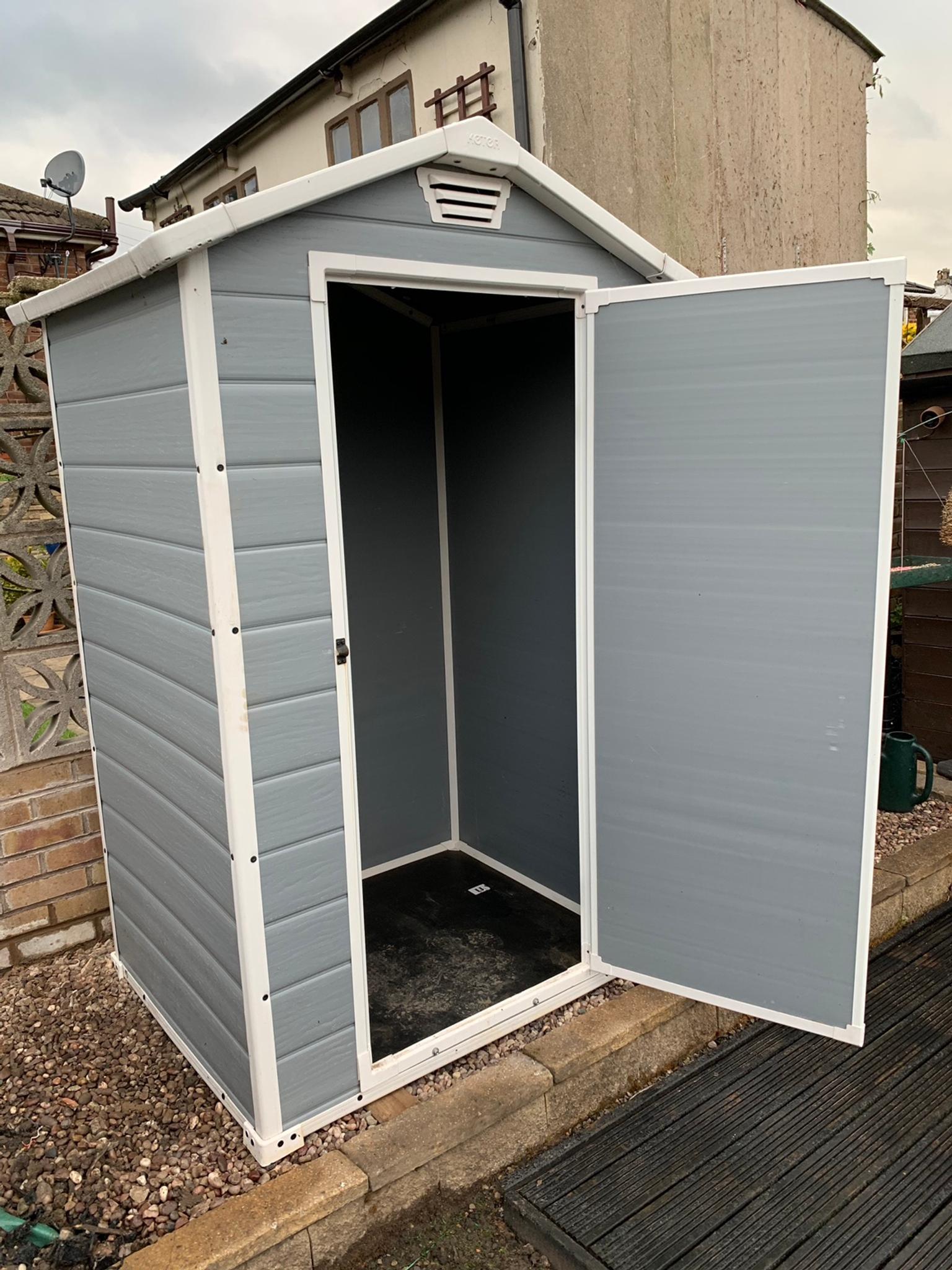 Keter 3x4 Plastic Shed in WN6 Wigan for Â£120.00 for sale Shpock