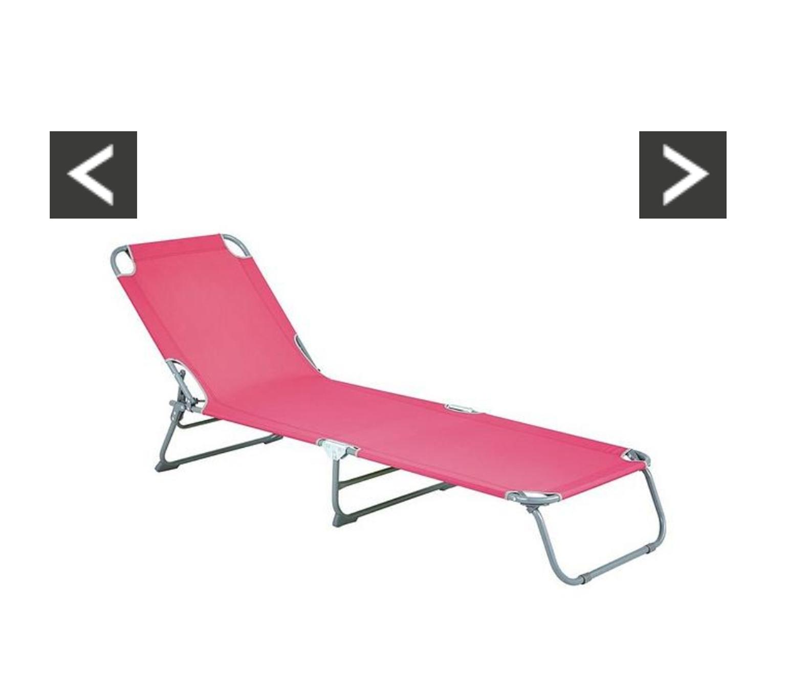 Brighton Sun Lounger Pink in Portadown for £15.00 for sale Shpock