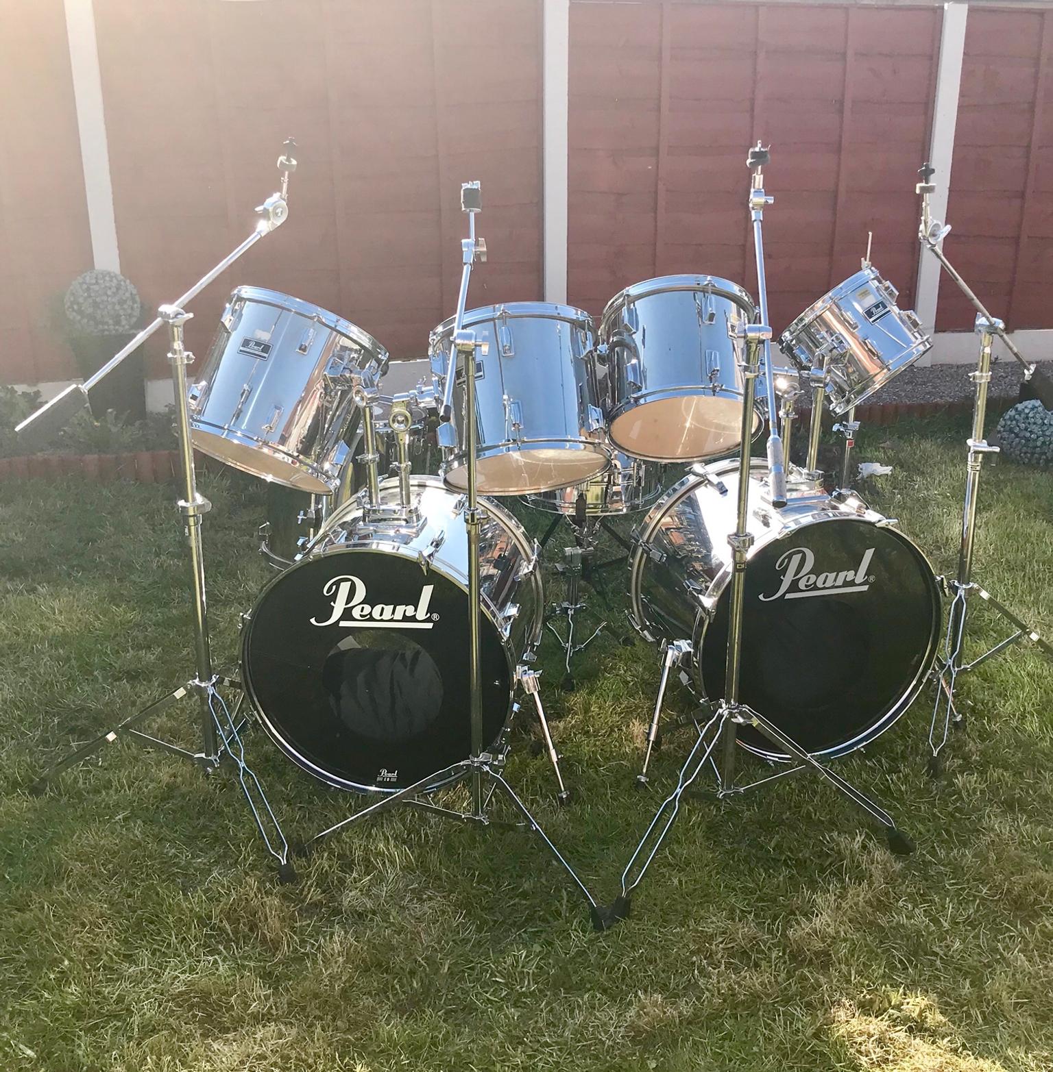 Pearl export 8pcs double bass kit in M22 Manchester for £650.00 for sale Shpock