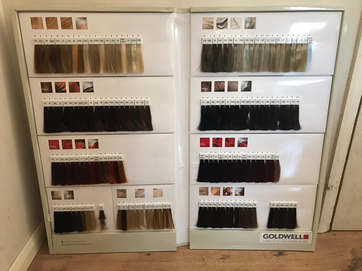 Goldwell Topchic Colorance Hair Sample Chart in NG6 Nottingham for £30.
