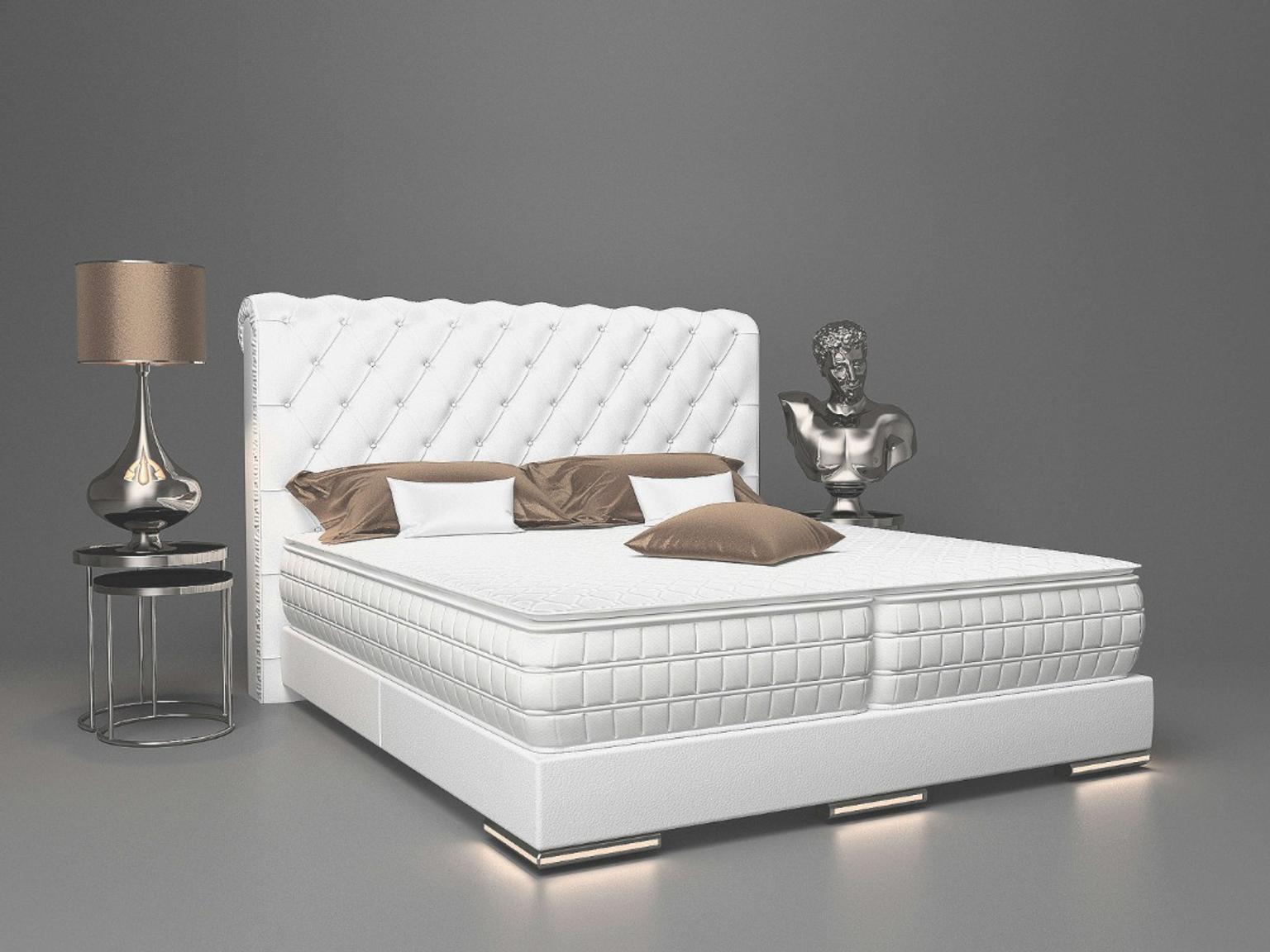 Baron Luxus Boxspringbett Weiß in 13599 Berlin for €699.90 for sale