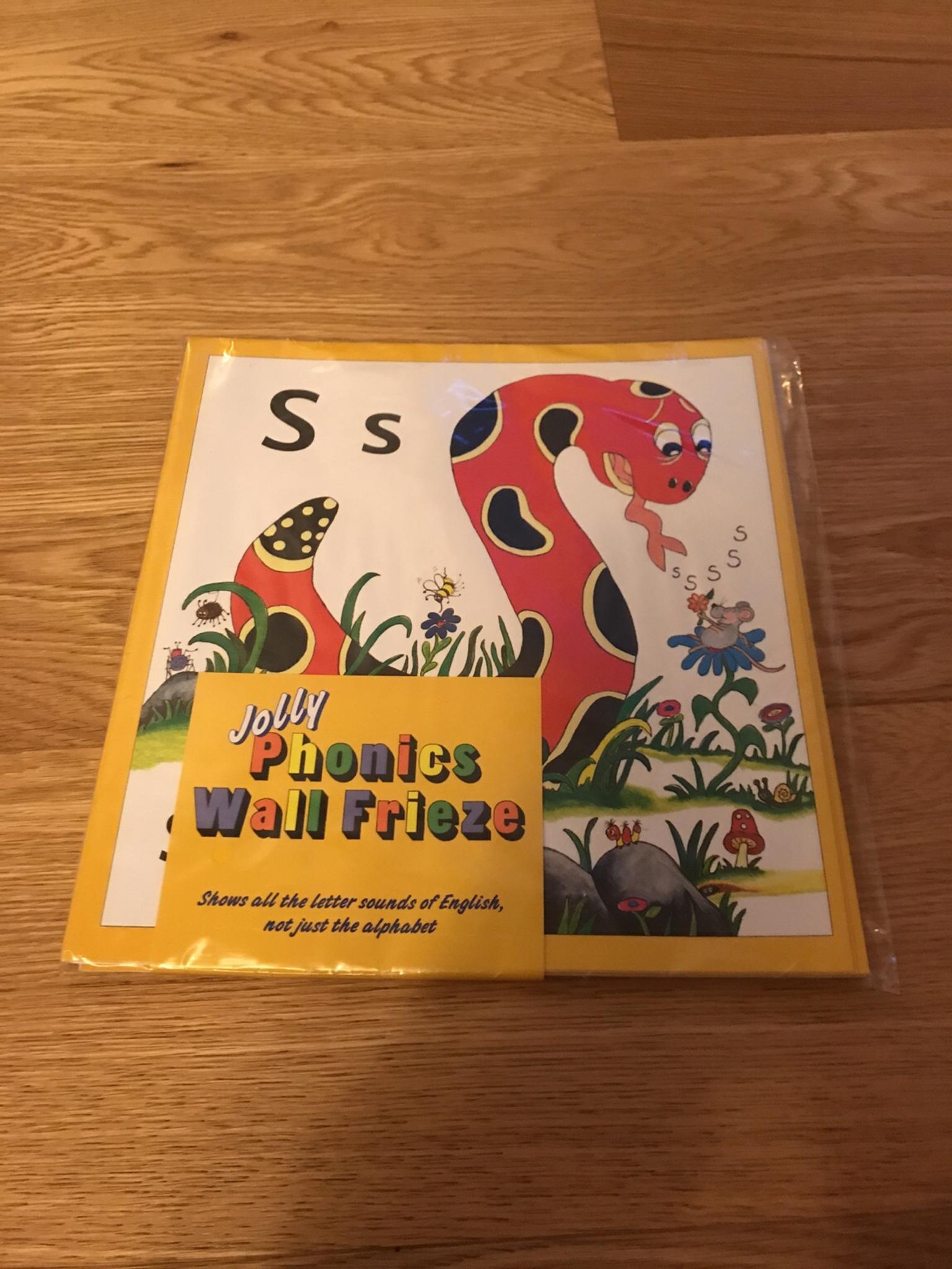 Jolly Phonics wall frieze in Wakefield for £4.00 for sale Shpock