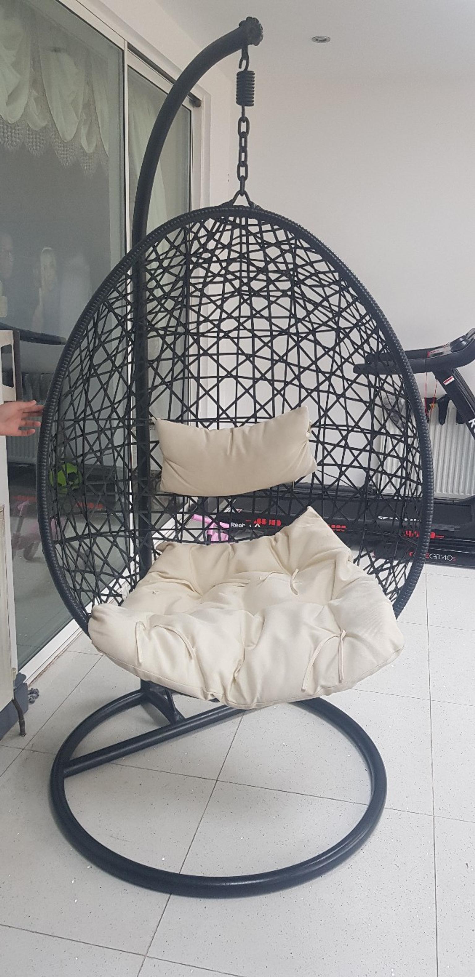black hanging egg chair in B28 Birmingham for £80.00 for