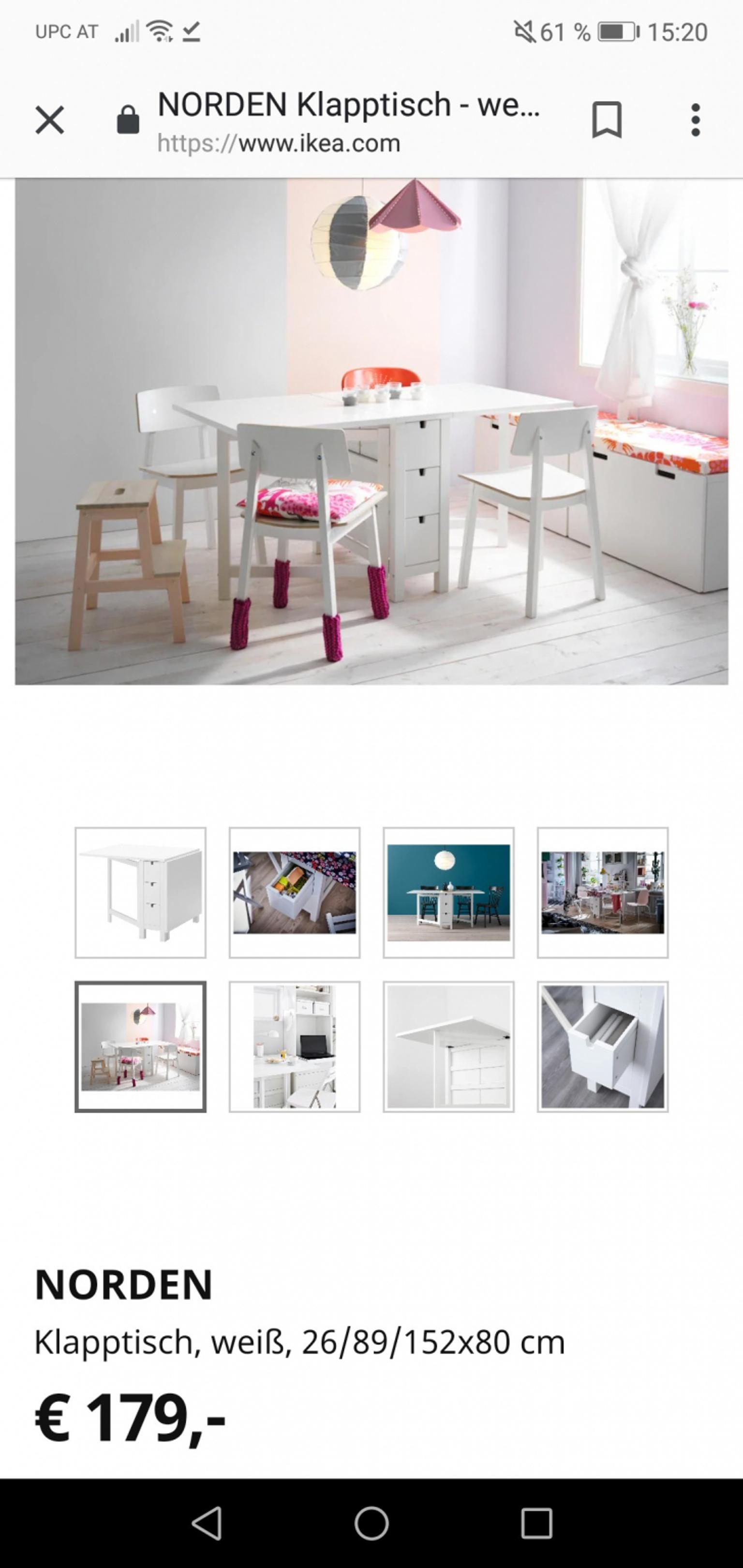 Klapptisch NORDEN ikea in 6020 Innsbruck for €50.00 for sale Shpock