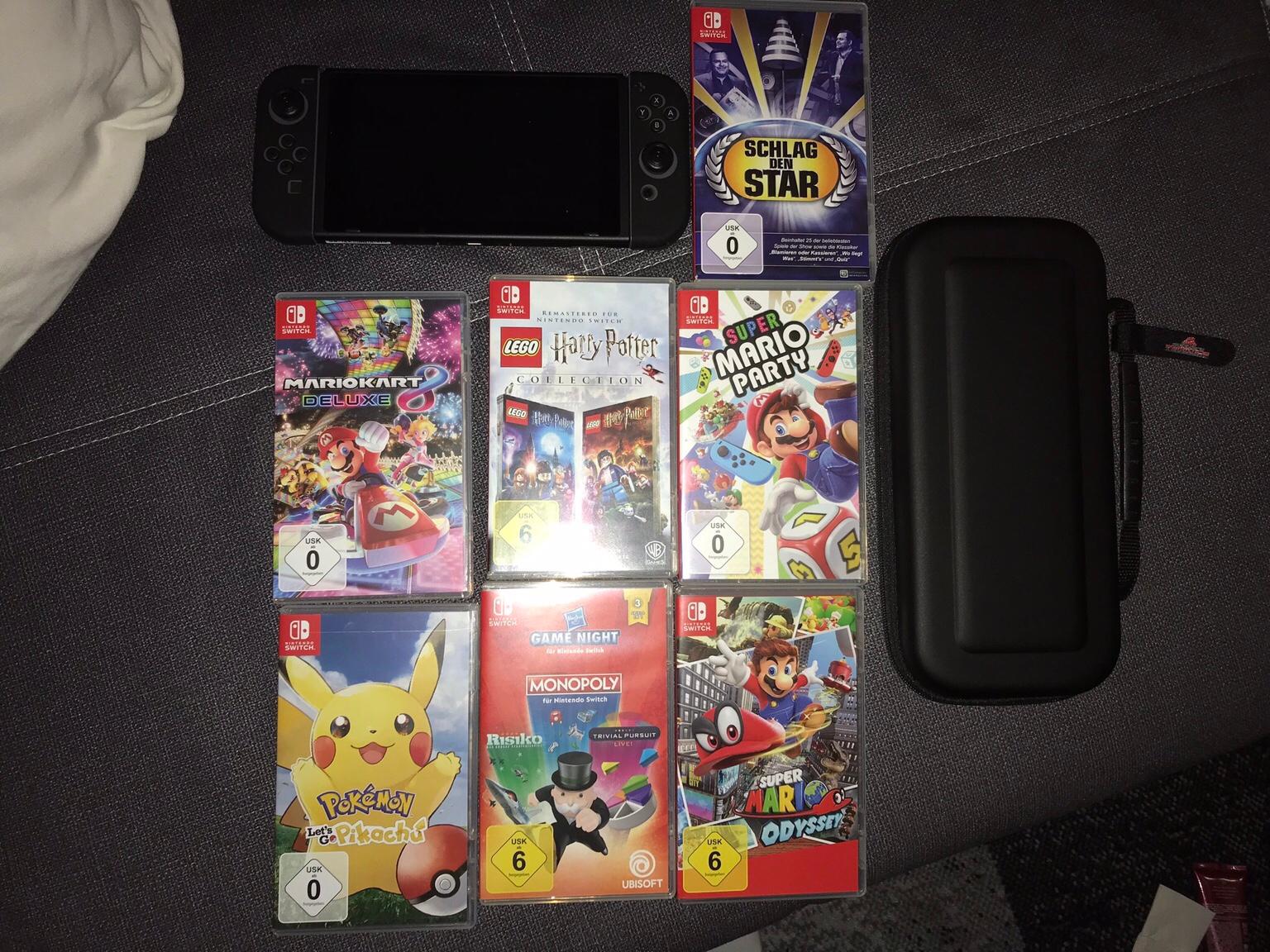 Nintendo Switch OVP + 7 spiele und Zubehör in 67227 Eppstein für 499,00 € zum Verkauf Shpock DE