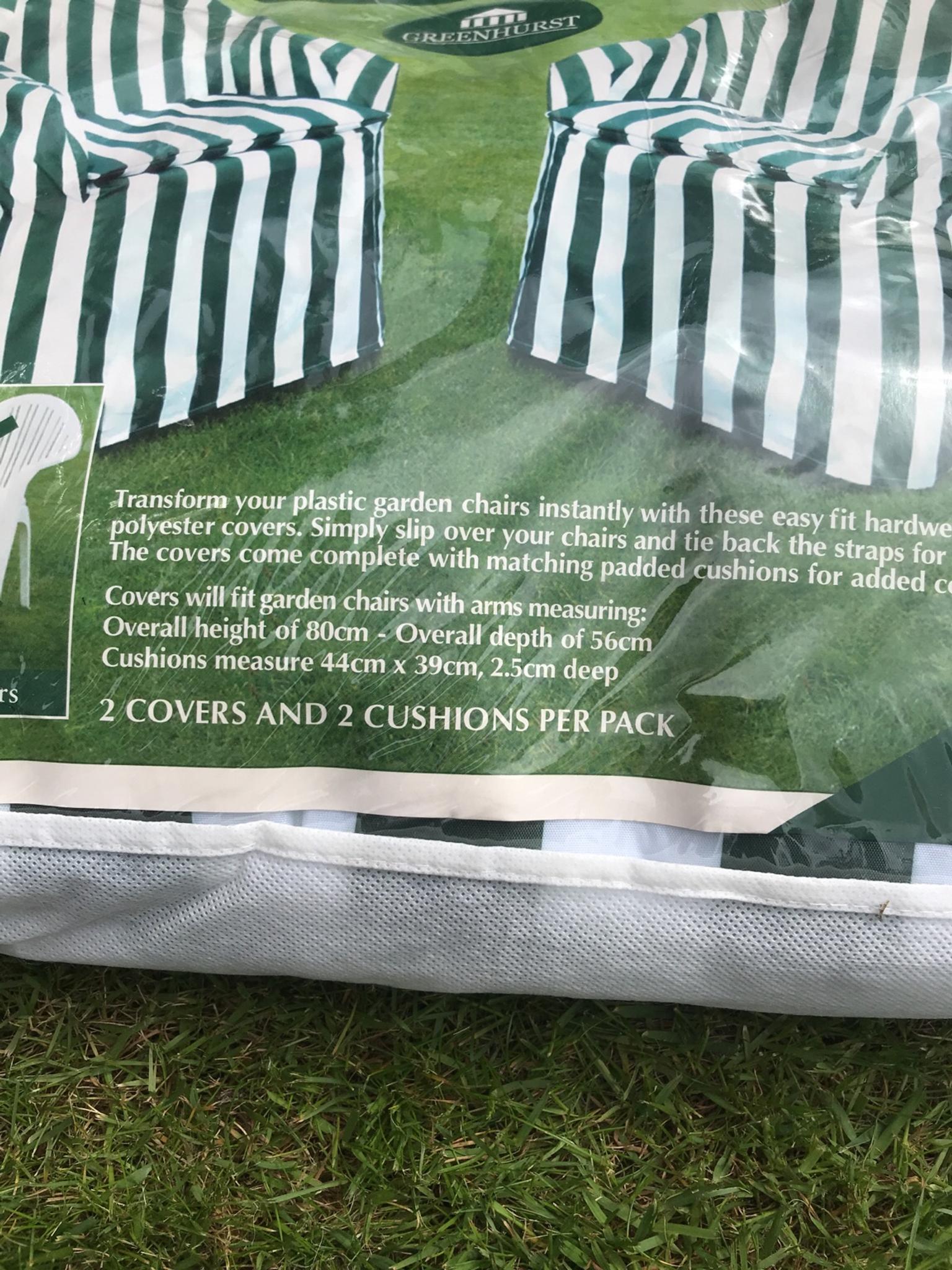 2 plastic garden chair covers in B64 Sandwell for £5.00 for sale Shpock