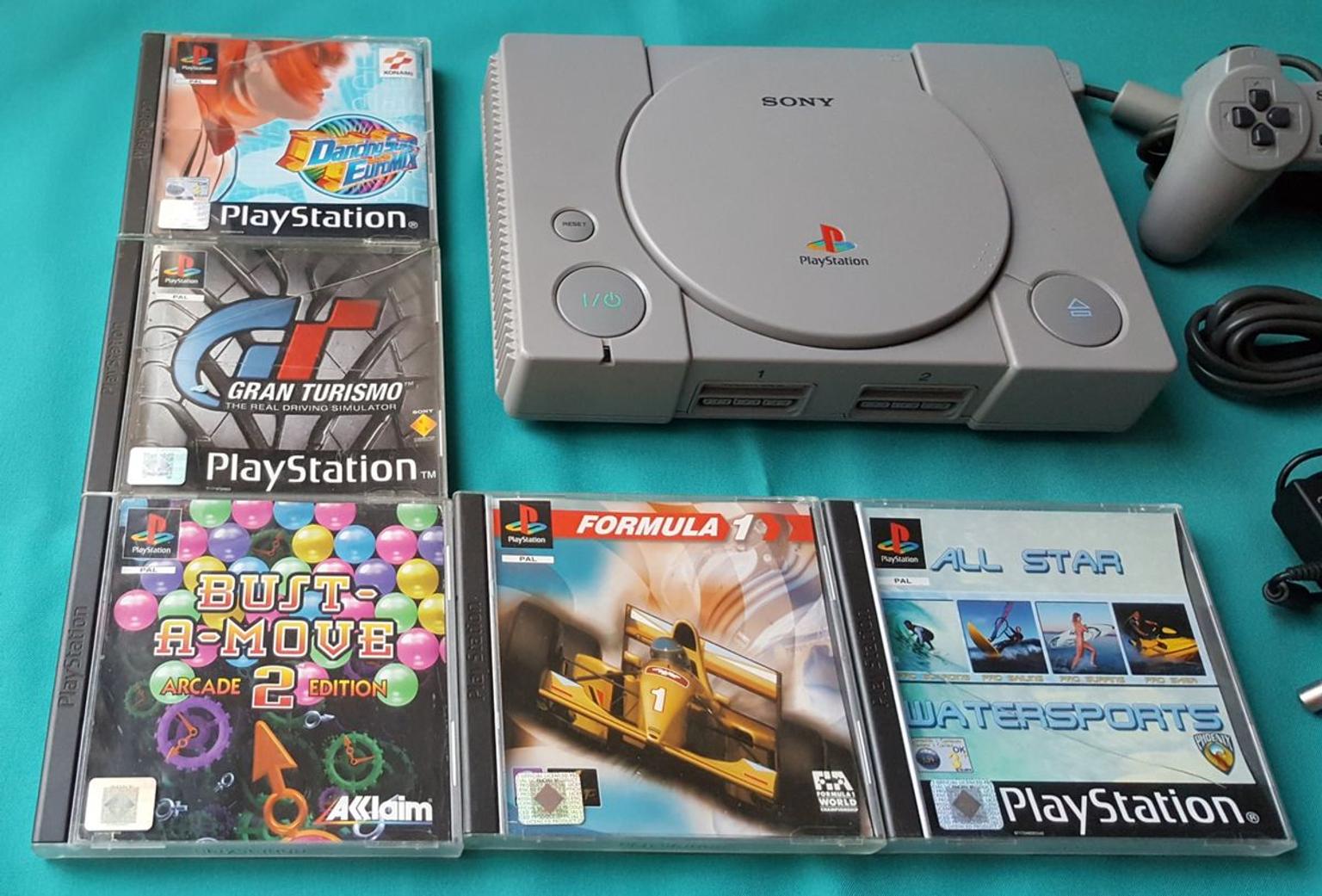 SONY PLAYSTATION 1 CONSOLE 5 GAMES PS1 in L9 Liverpool for £35.00 for
