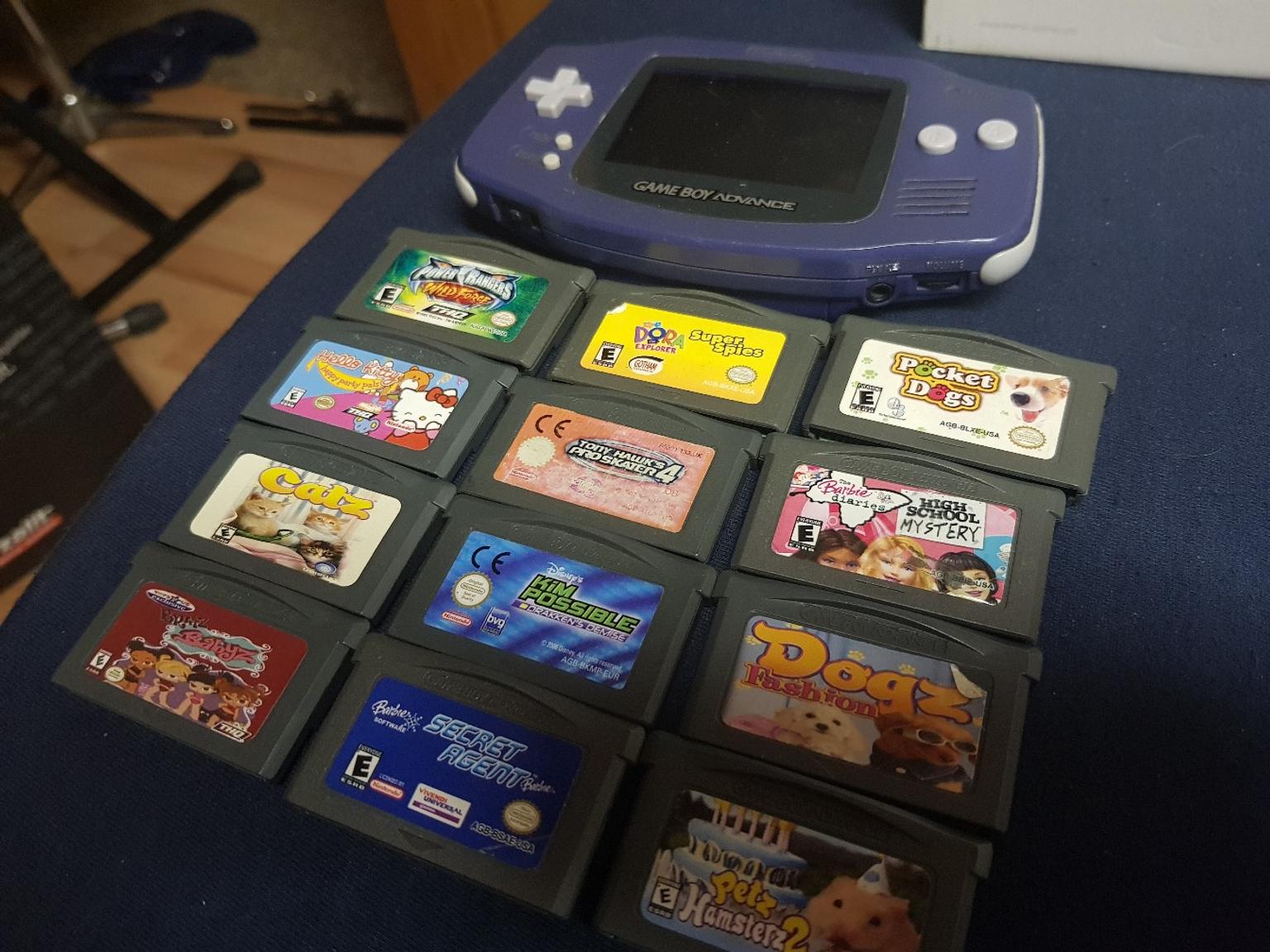 Nintendo Gameboy Advance 12 Spiele in 74172 Neckarsulm für 59,00 € zum