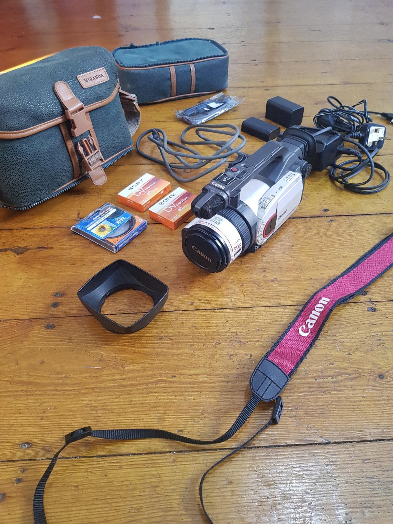 Canon XM1 Camcorder with accessories in Ribble Valley for £115.00 for